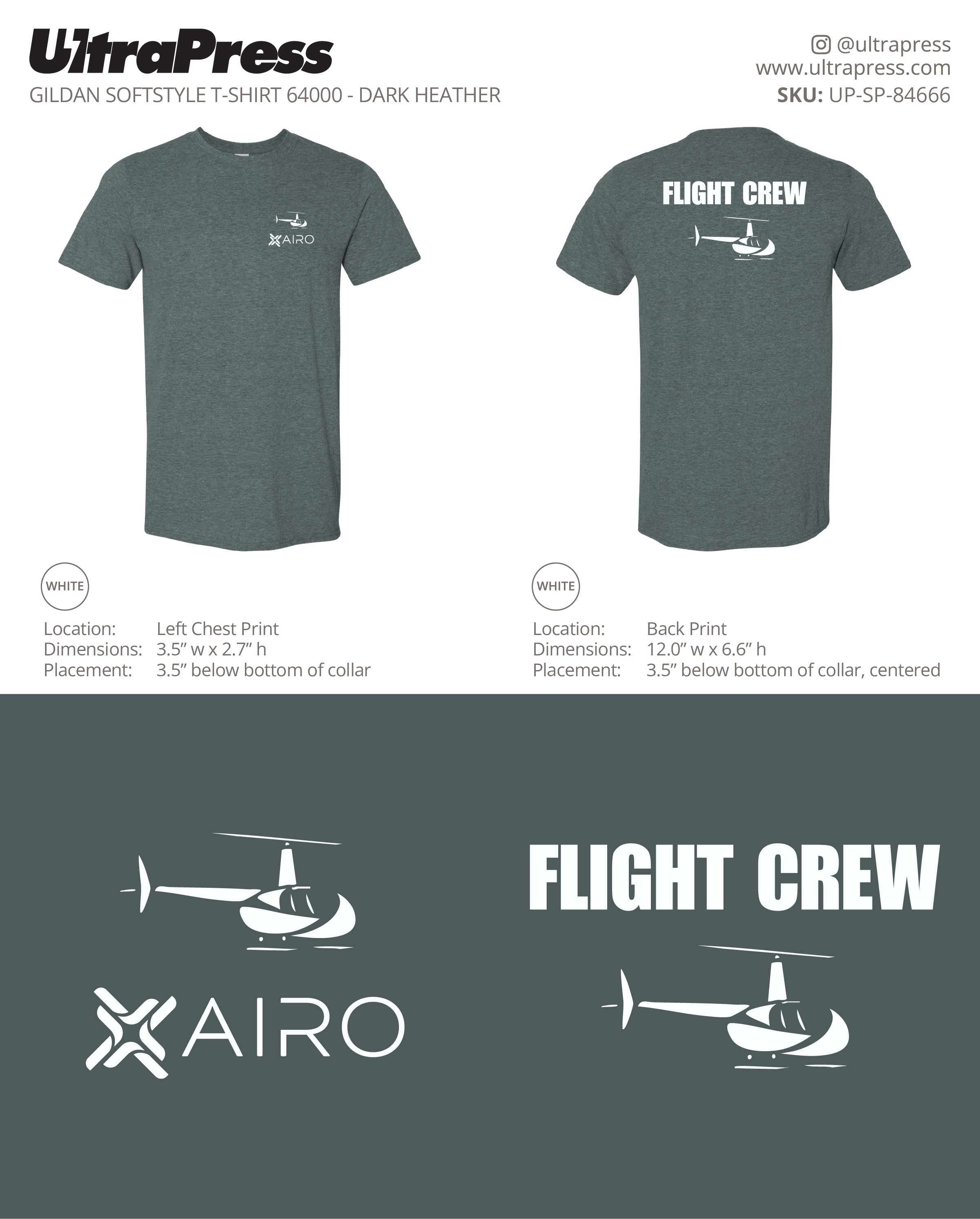 UP-SP-84666 Airo Flight Crew - Camron McAhern 24 Min Qty (Bulk)
