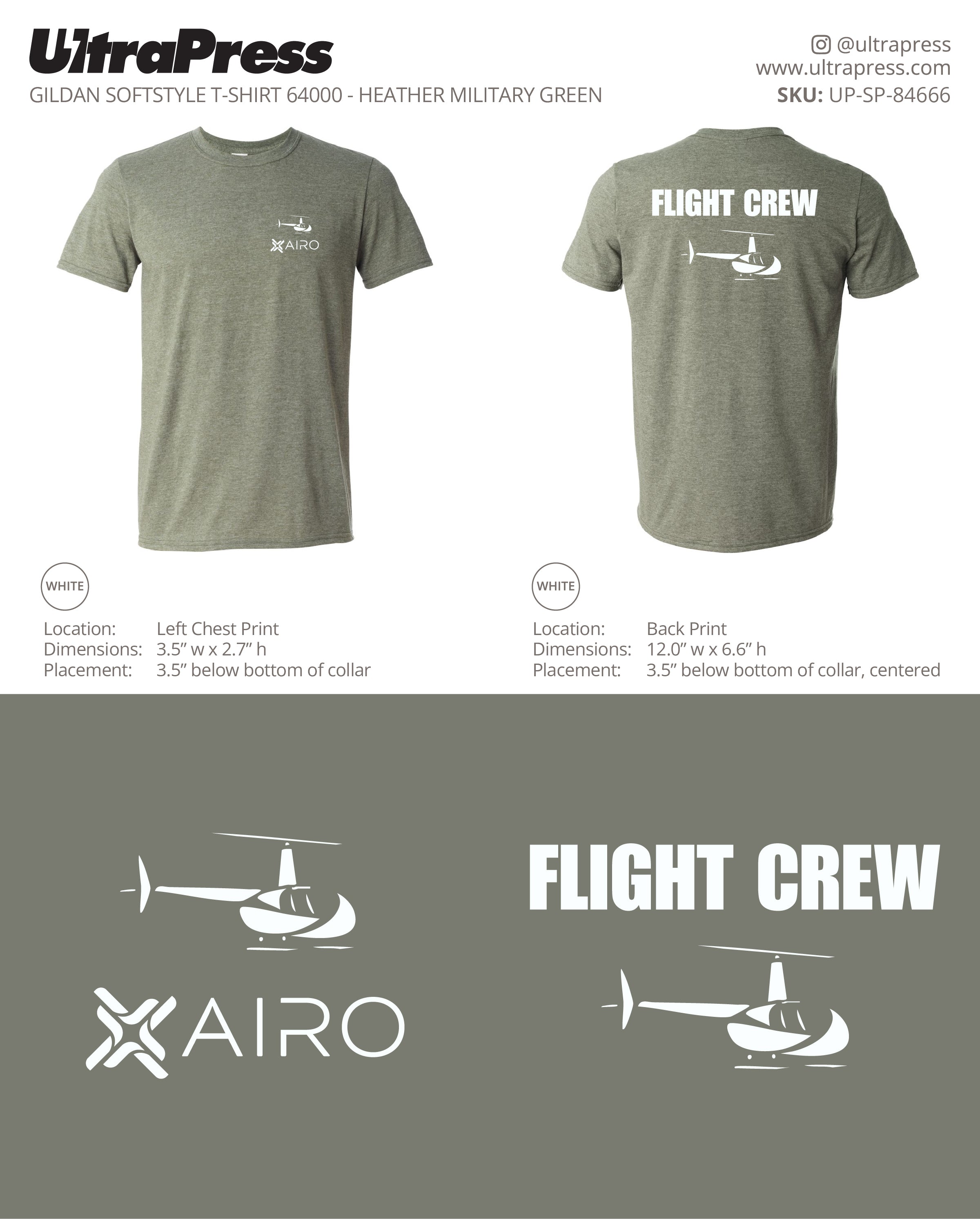 UP-SP-84666 Airo Flight Crew - Camron McAhern 24 Min Qty (Bulk)