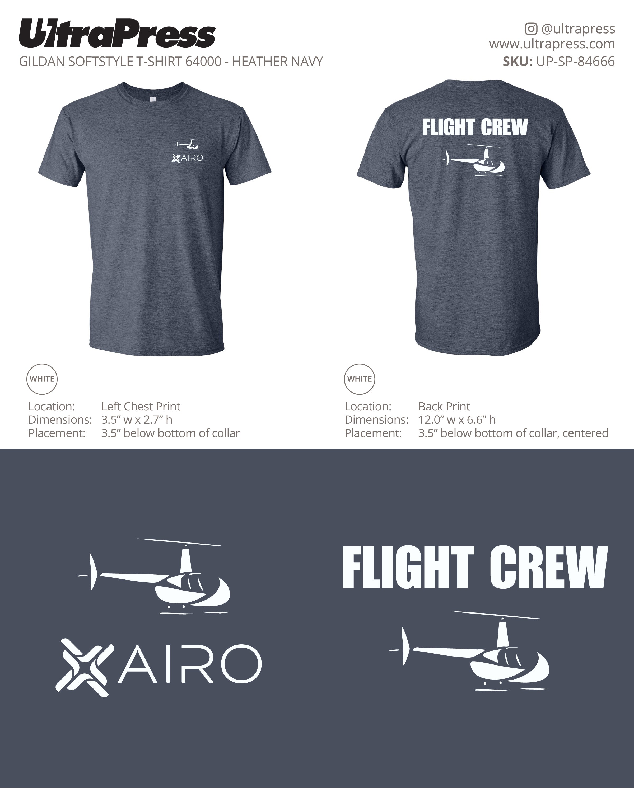 UP-SP-84666 Airo Flight Crew - Camron McAhern 24 Min Qty (Bulk)