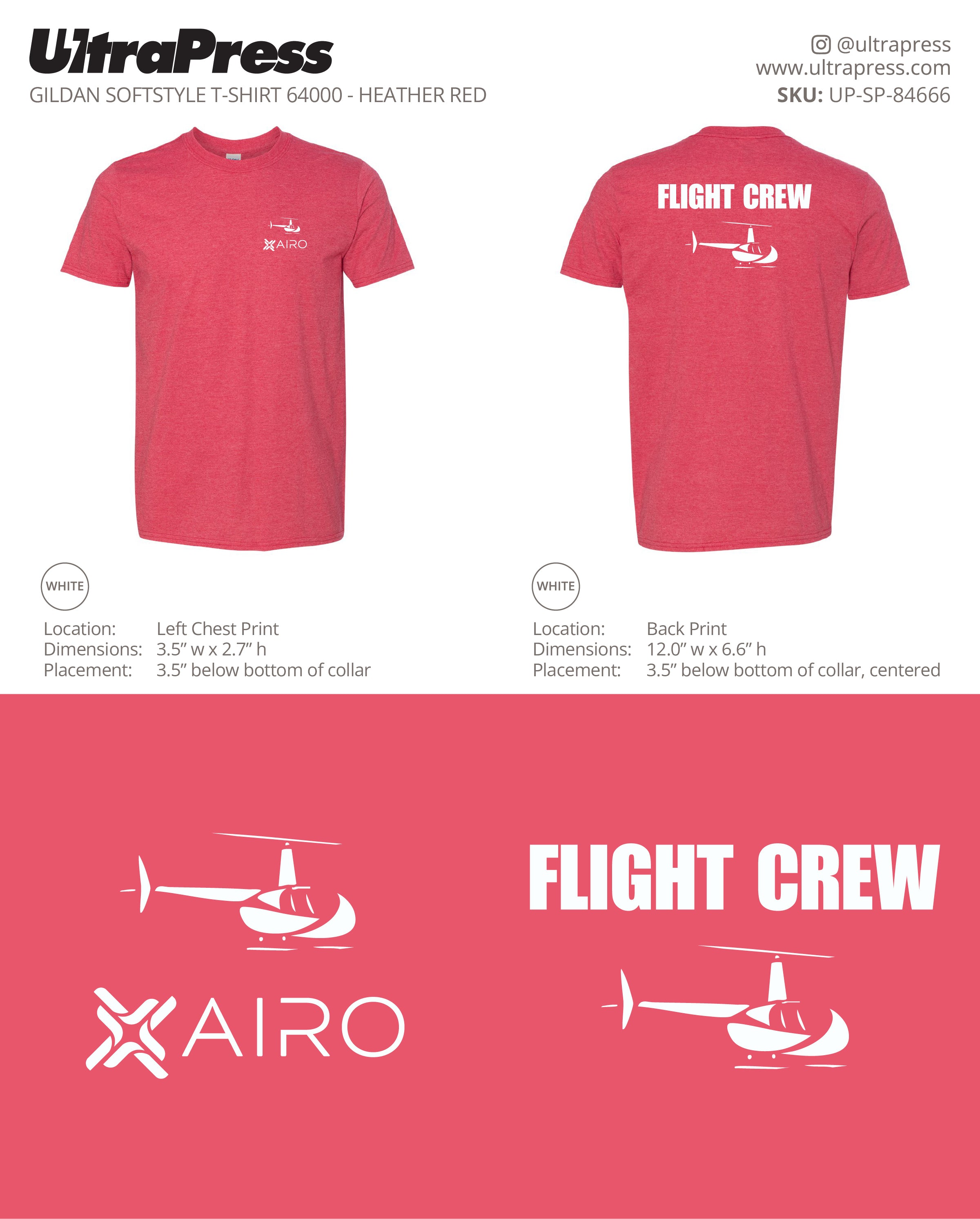 UP-SP-84666 Airo Flight Crew - Camron McAhern 24 Min Qty (Bulk)