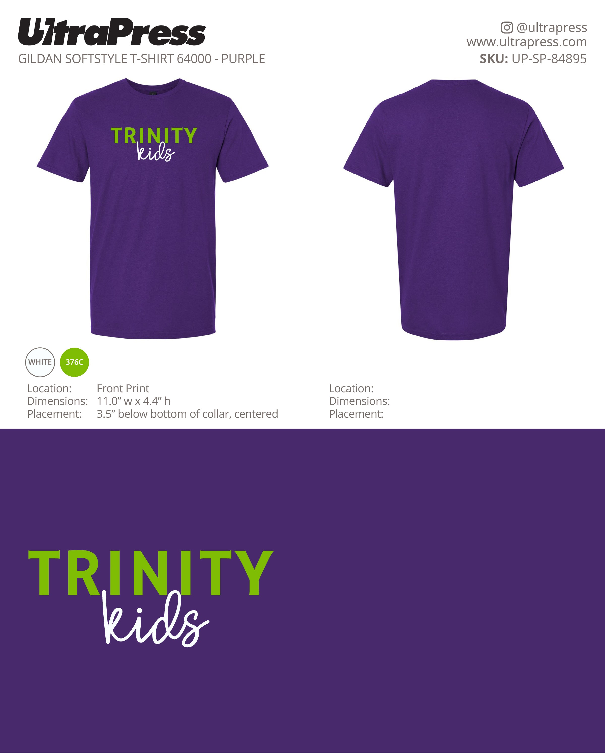 UP-SP-84895 Trinity Kids - Tracy Taha 100 Min Qty (Bulk)