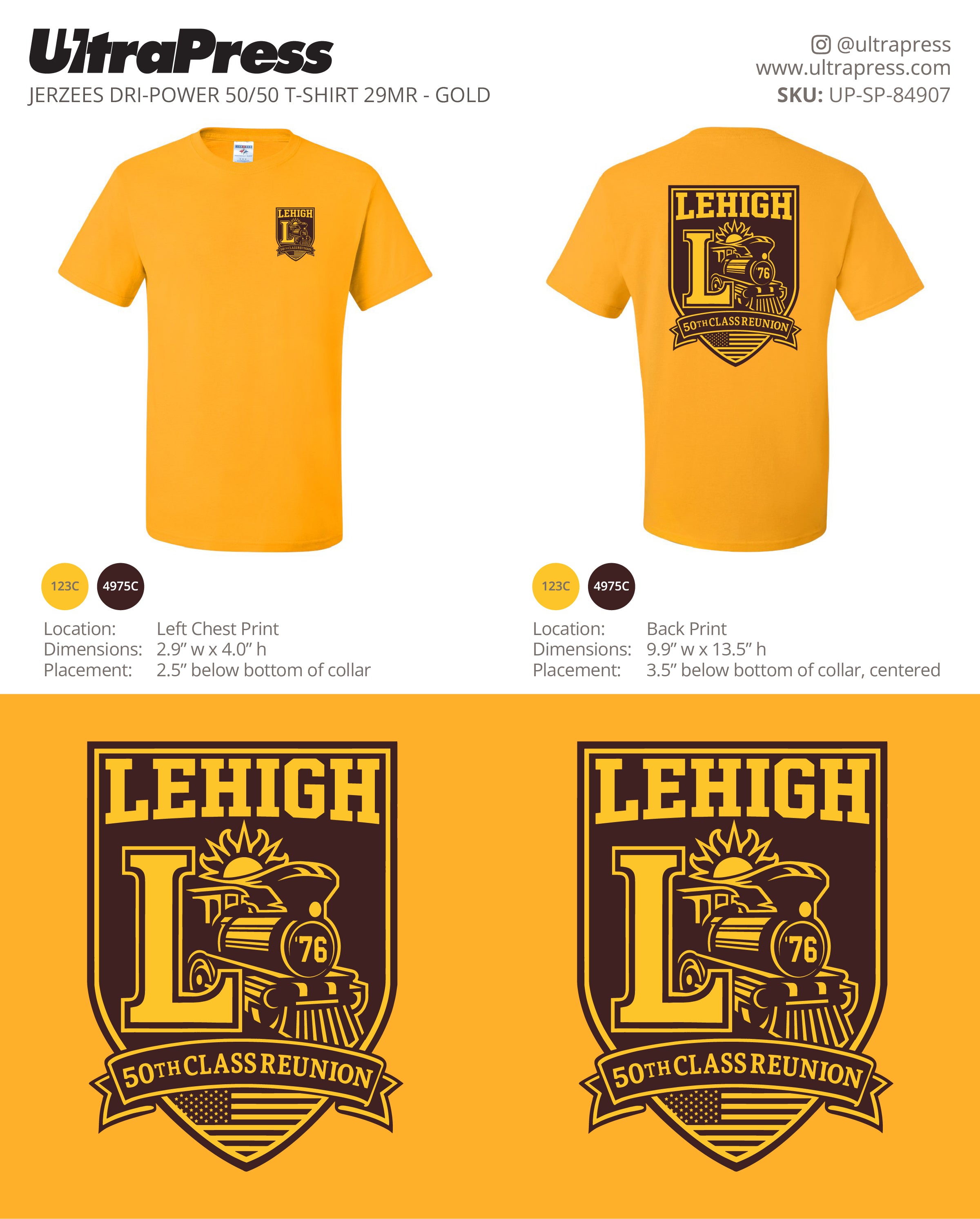 UP-SP-84907 LeHigh - Mark Goehring 24 Min Qty (Bulk)
