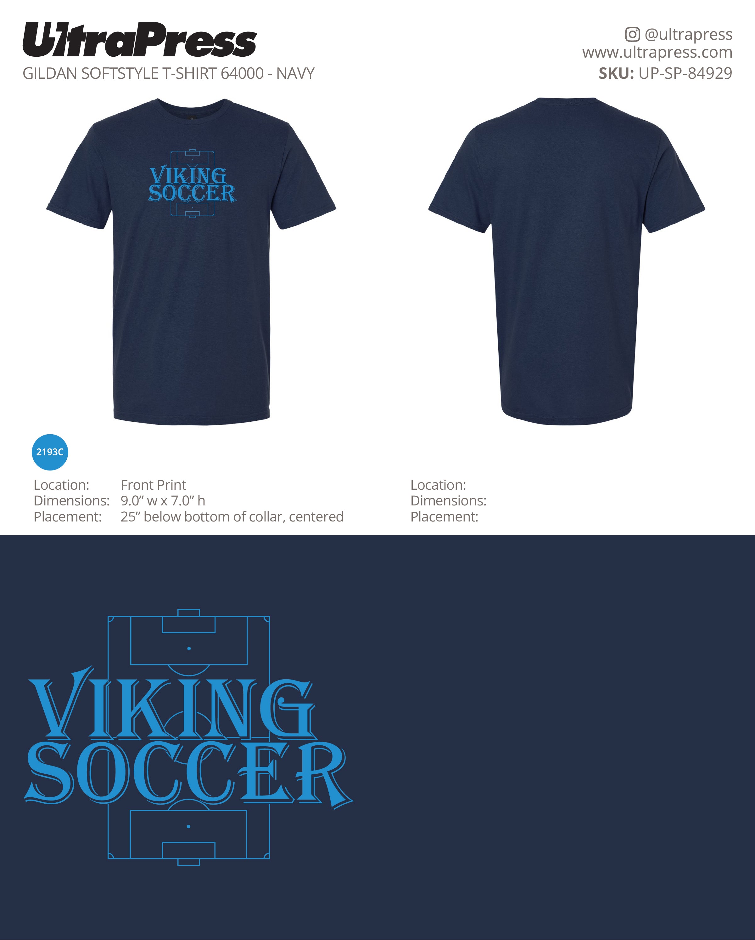 UP-SP-84929 Viking Soccer - Justin 100 Min Qty (Bulk)