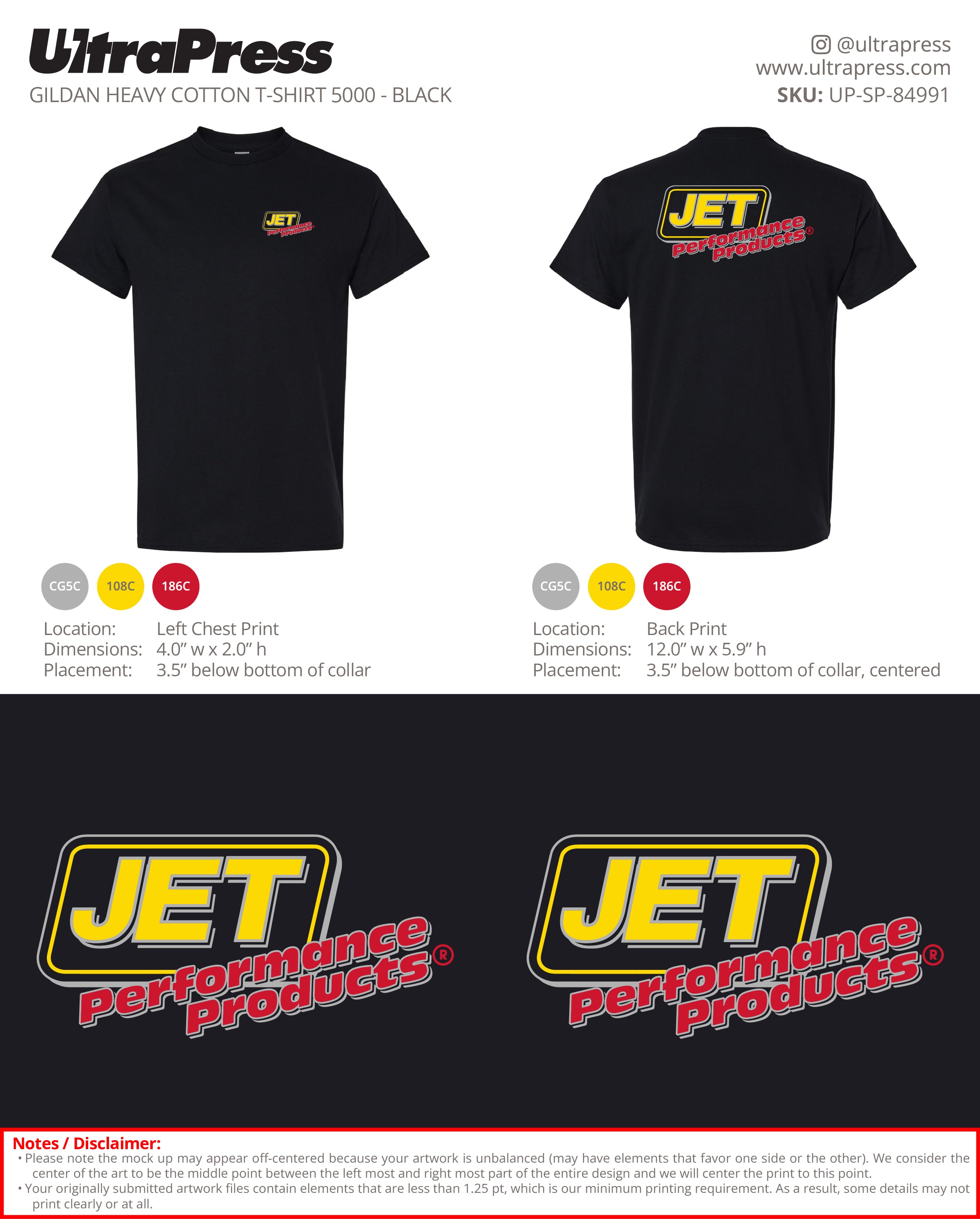UP-SP-84991 JET Performance Products - Bryant Seller 24 Min Qty (Bulk)