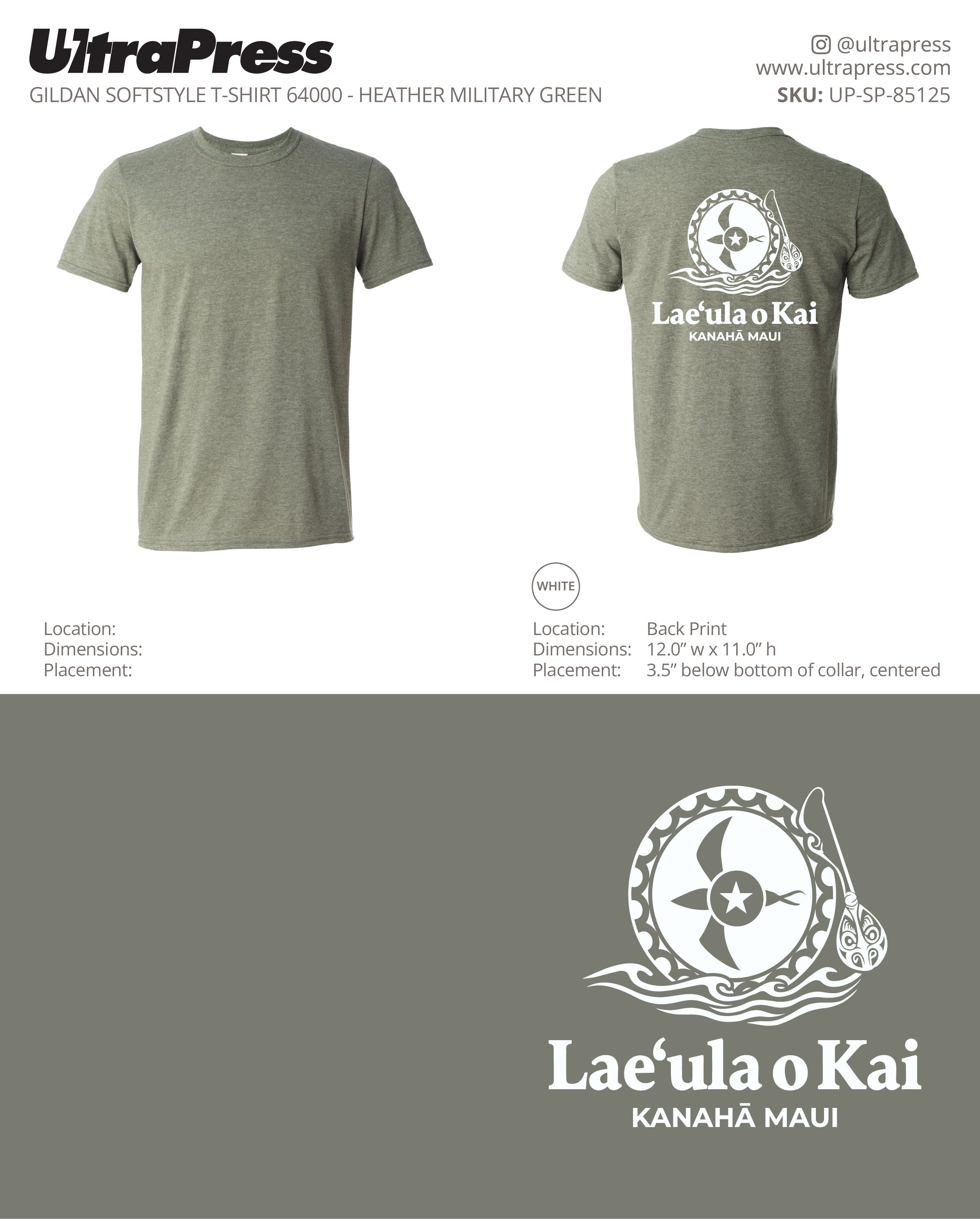 UP-SP-85125 Lae ula o Kai Adult Shirt - Mari 100 Pieces Package Deal (Bulk)