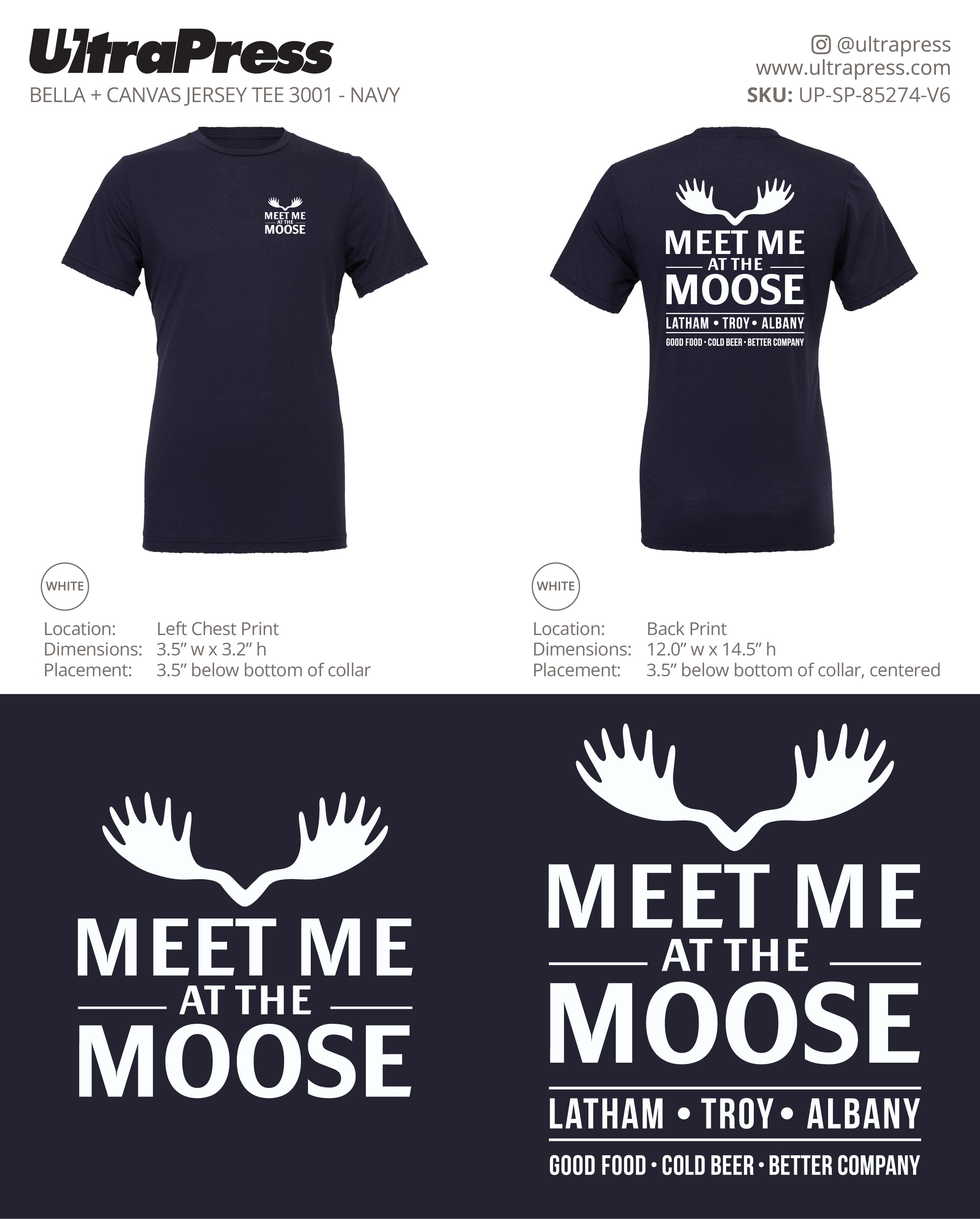 UP-SP-85274 Meet Me At The Moose - Brendan Brader - 100 Min Qty - Package Deal (Bulk)