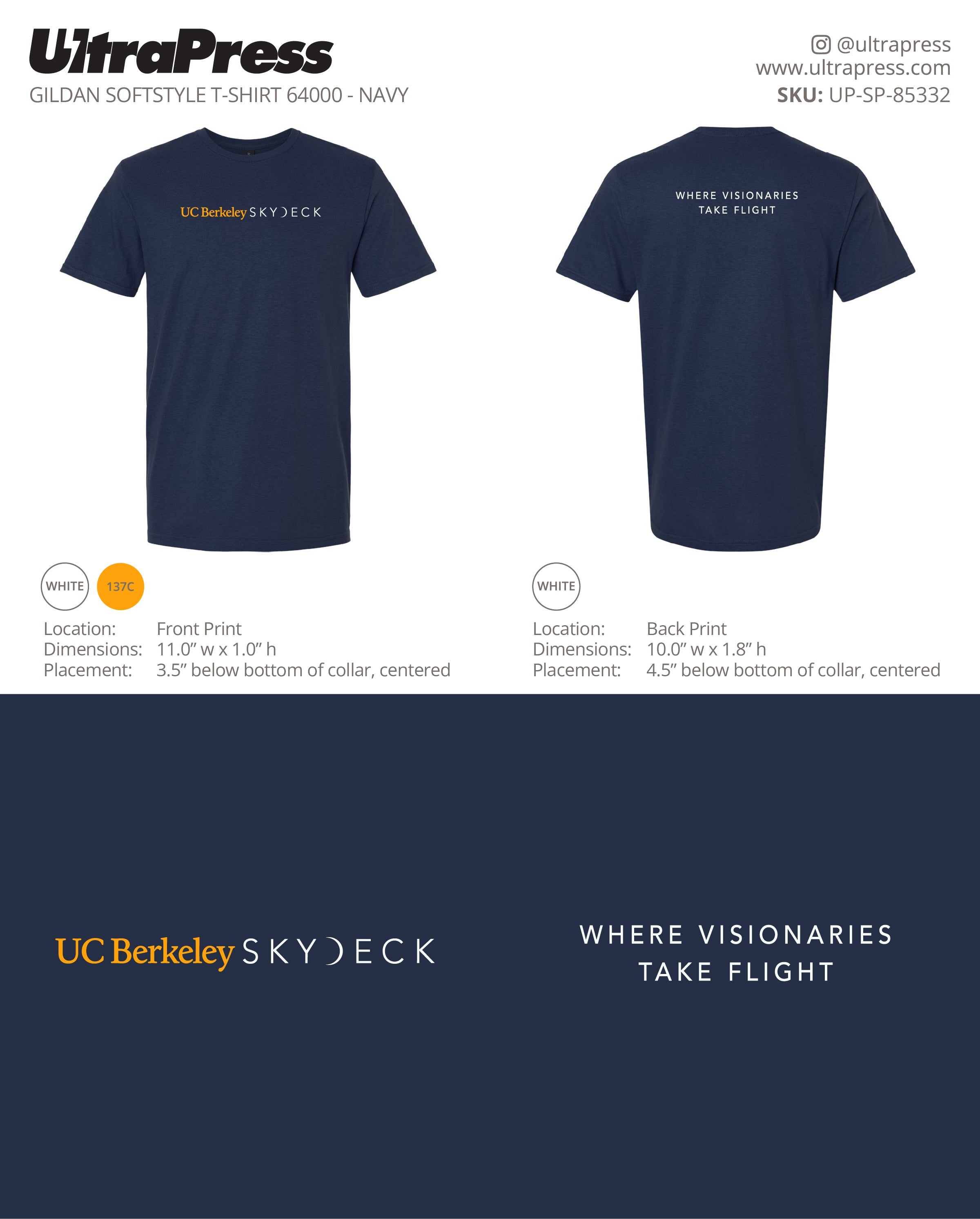 UP-SP-85332 UC Berkeley Skydeck - Gordon Peng - 100 Min Qty - Package Deal (Bulk)