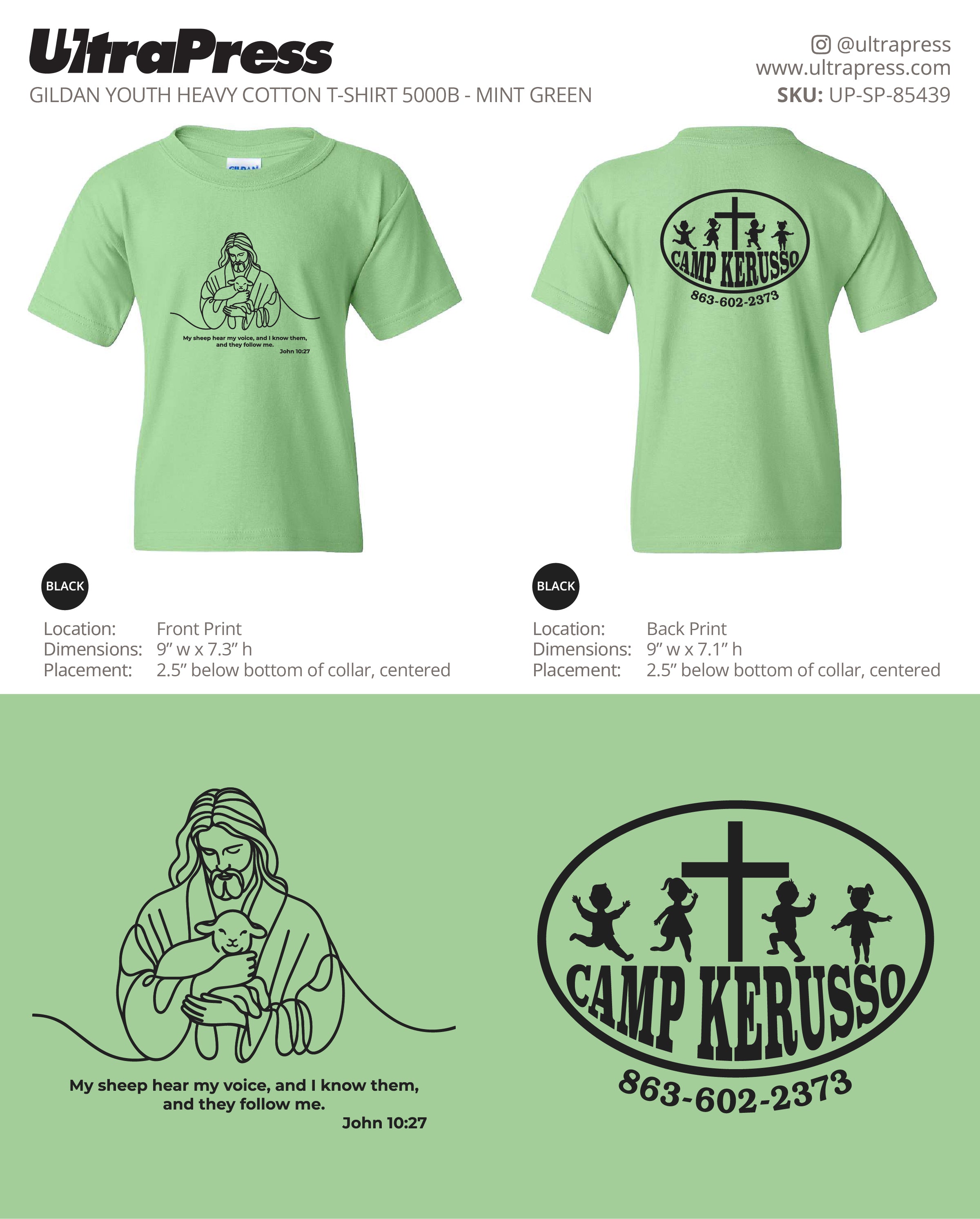 UP-SP-85439 Camp Kerusso 2026 - Tim Watson - 100 Min Qty - Package Deal (Bulk)