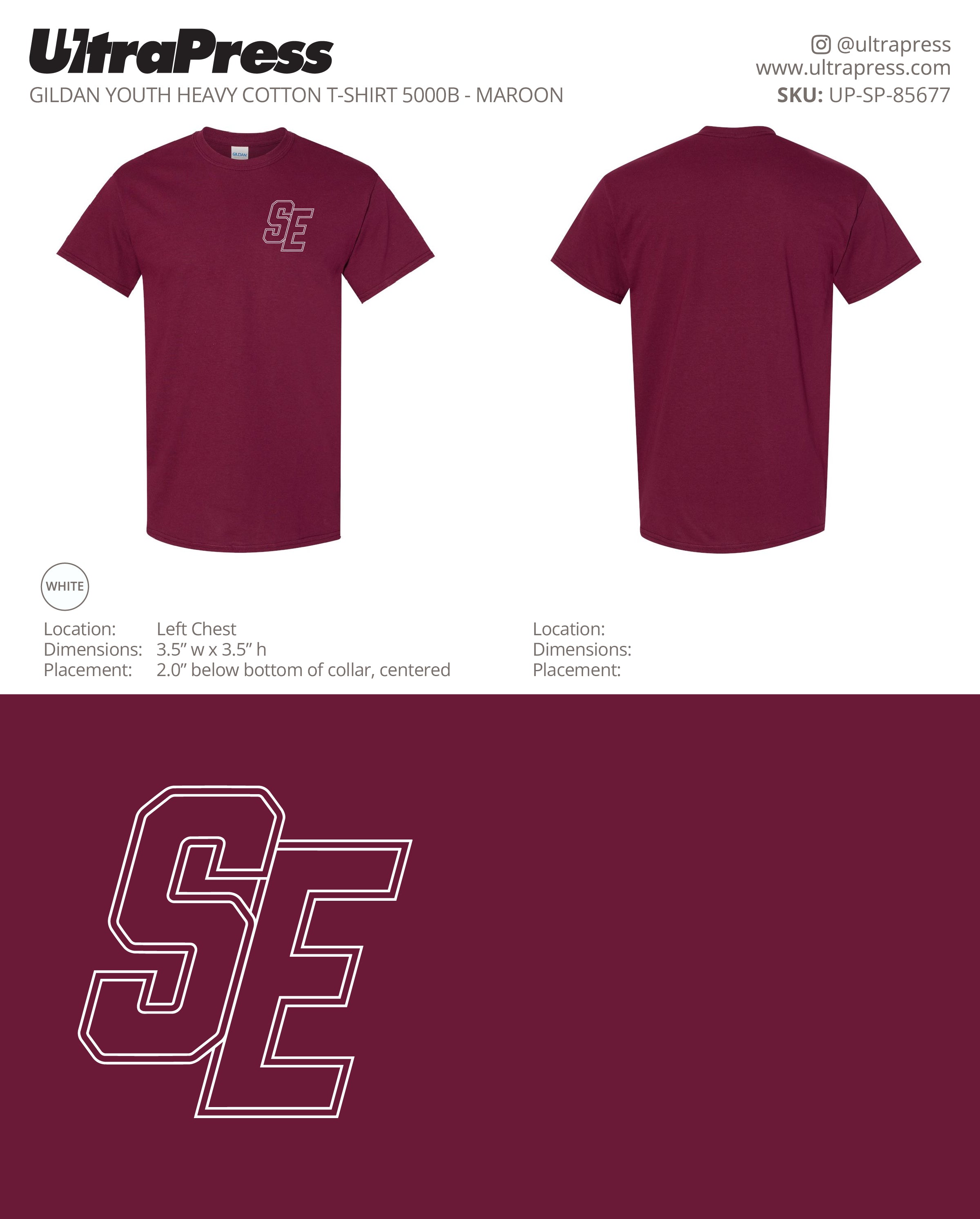 UP-SP-85677 SE School District - Melissa Tackabury - 100 Min Qty - Package Deal (Bulk)