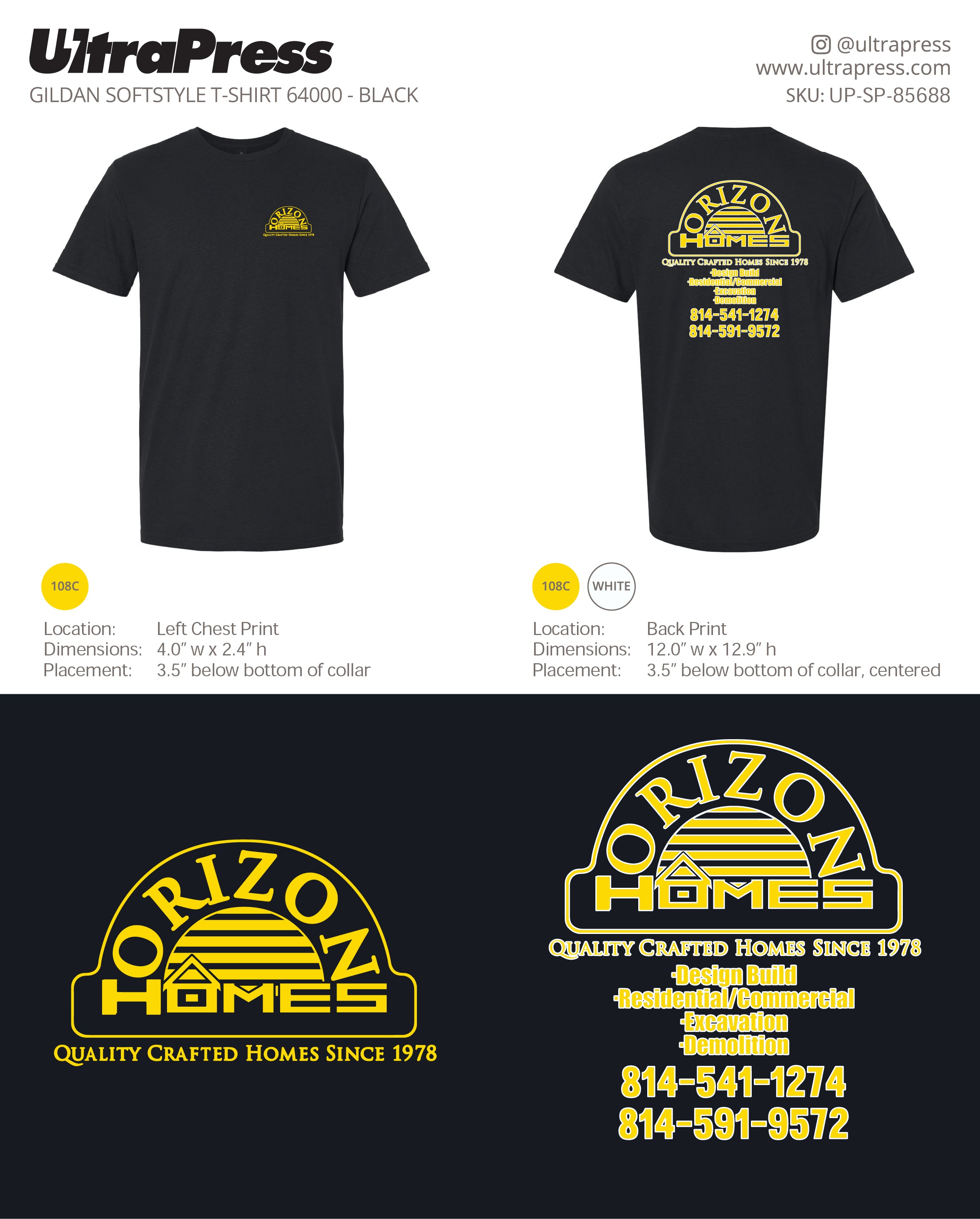 UP-SP-85688 Horizon Homes - Melinda Geer 100 Min Qty (Bulk)