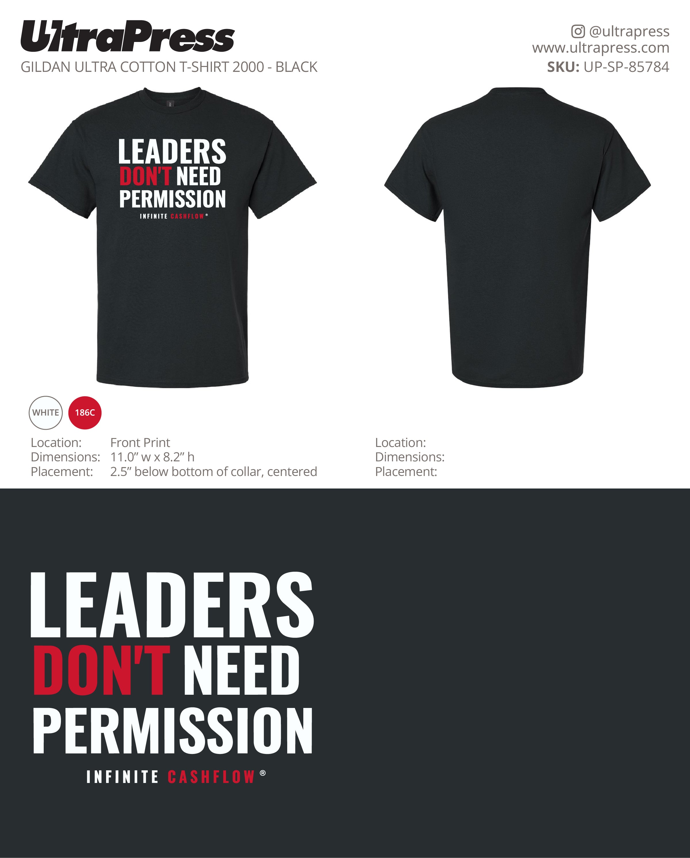 UP-SP-85784 Leaders Don't Need Permission - Wendi Munoz - 100 Min Qty - Package Deal (Bulk)