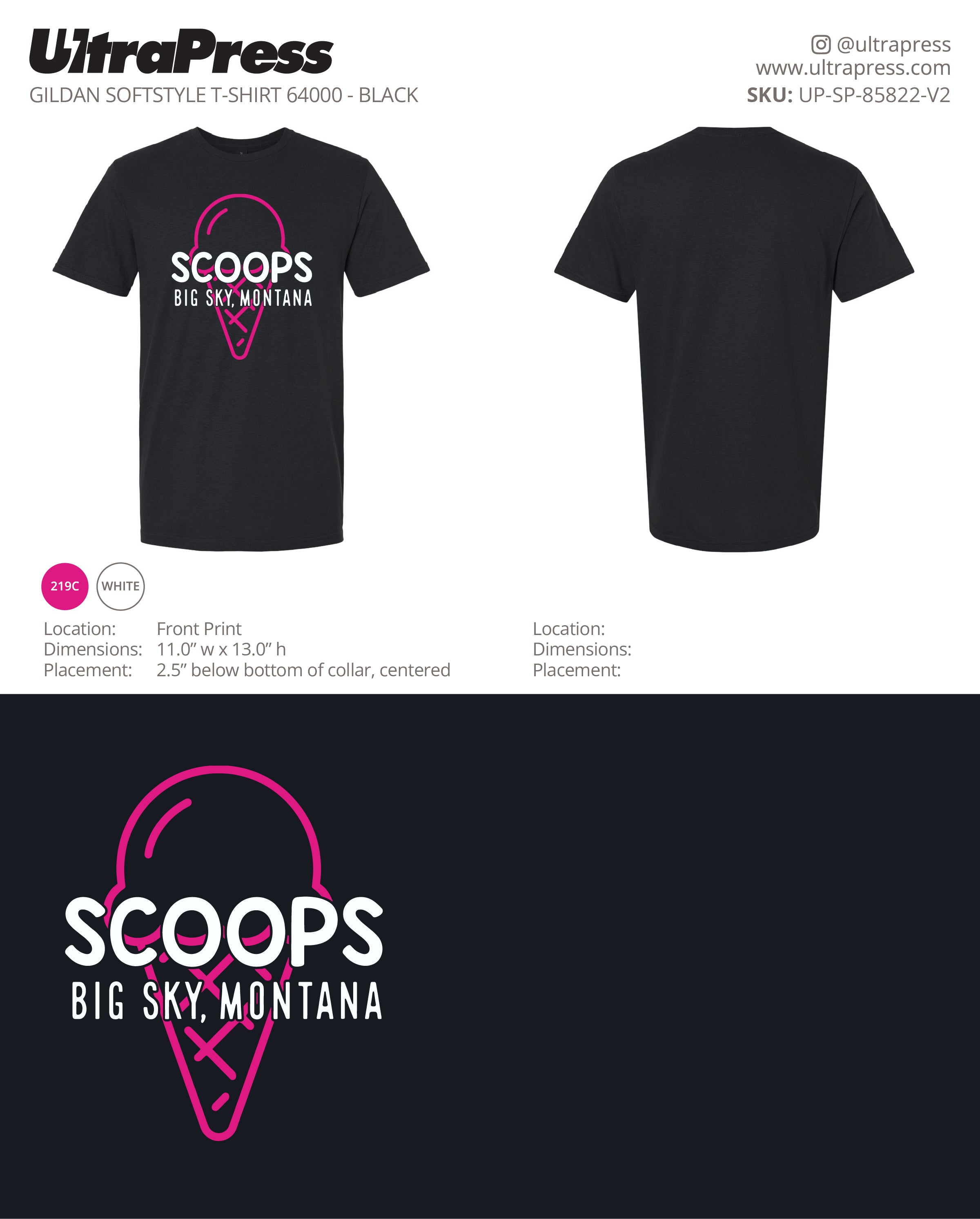 UP-SP-85822 Scoops (Design 1) - Janet Tran 50 Min Qty (Bulk)