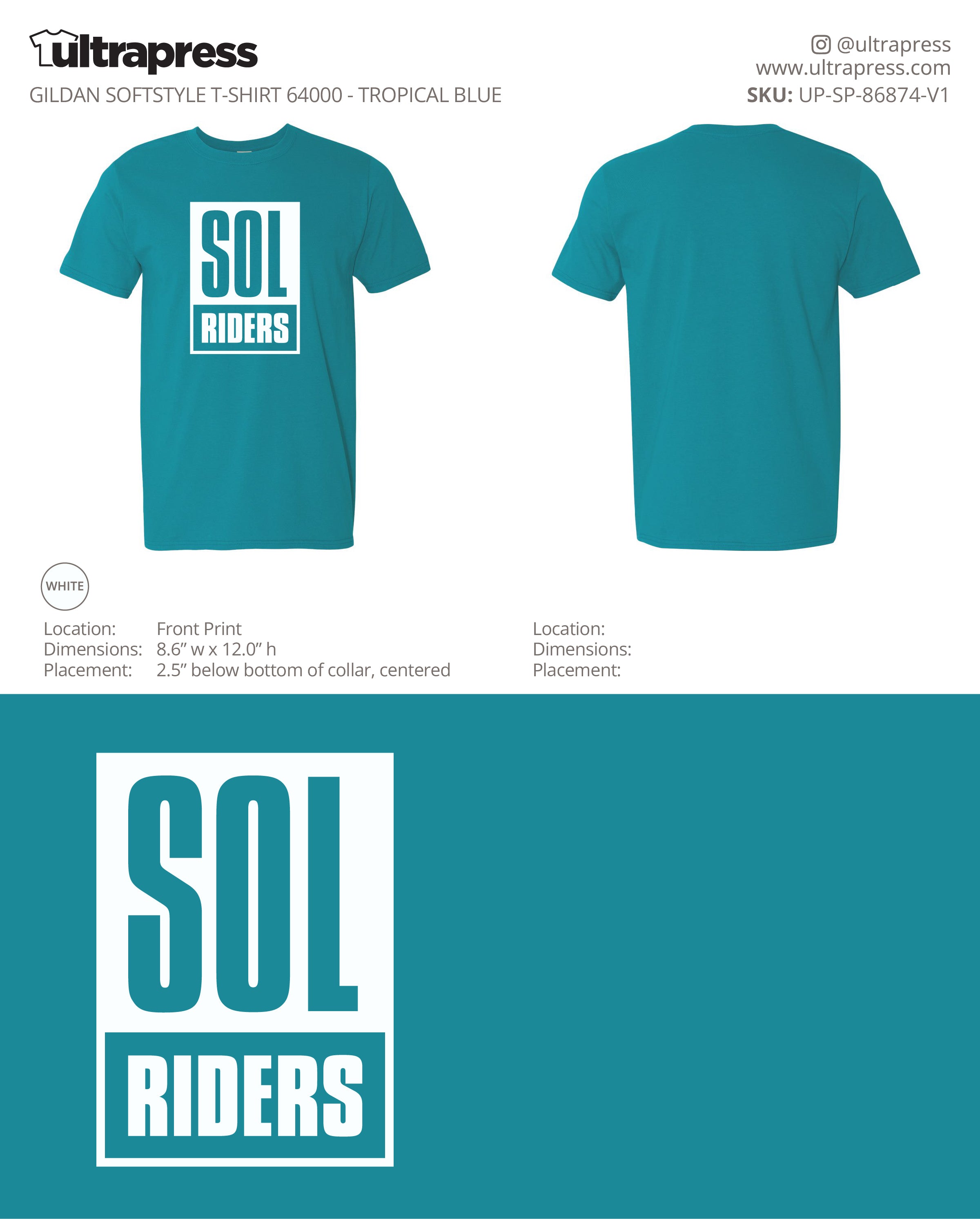 UP-SP-86874 Sol Riders - Heather Weirich - 100 Min Qty - Package Deal (Bulk)