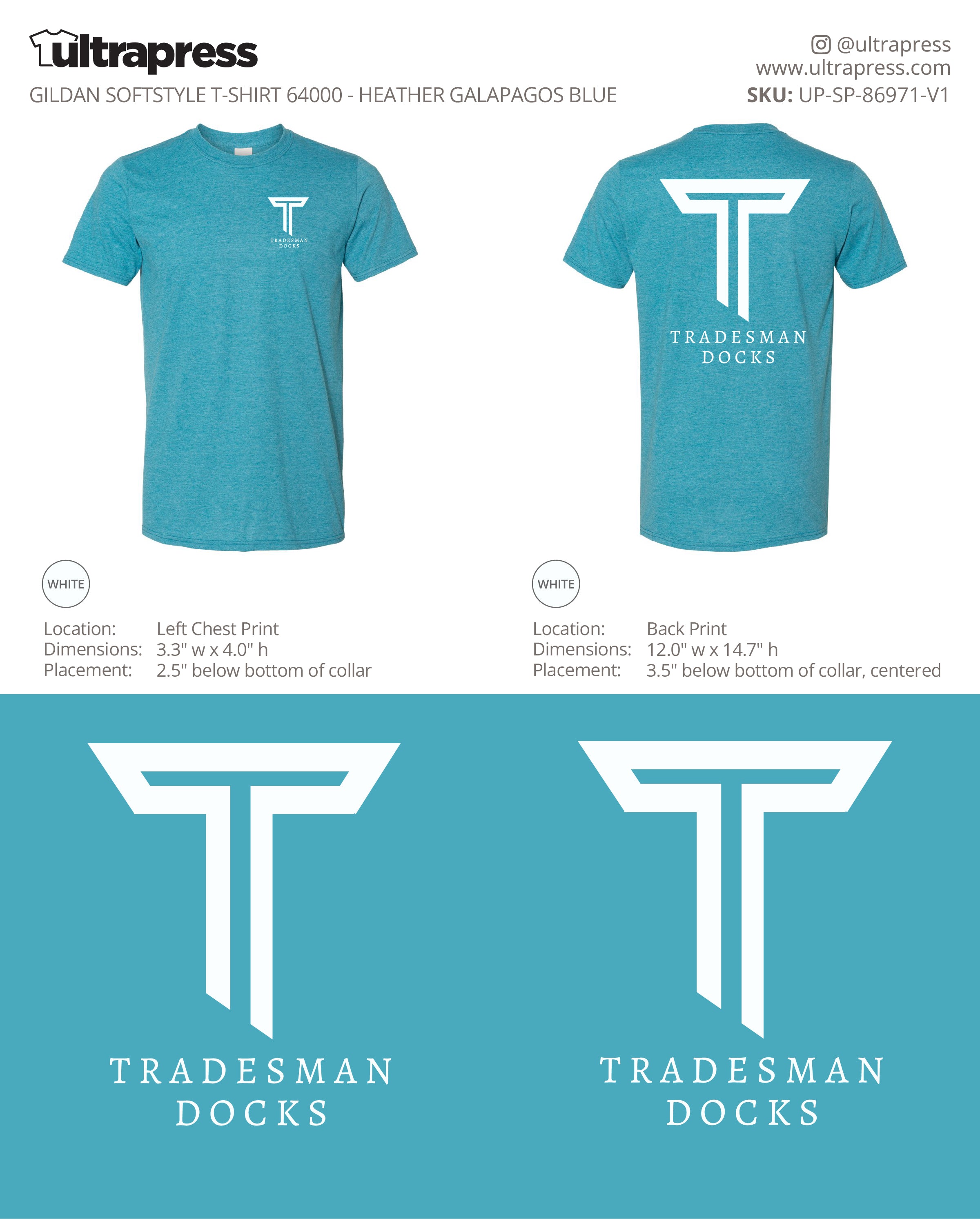 UP-SP-86971 Tradesman Docks - Ally Buchanan - 100 Min Qty - Package Deal (Bulk)