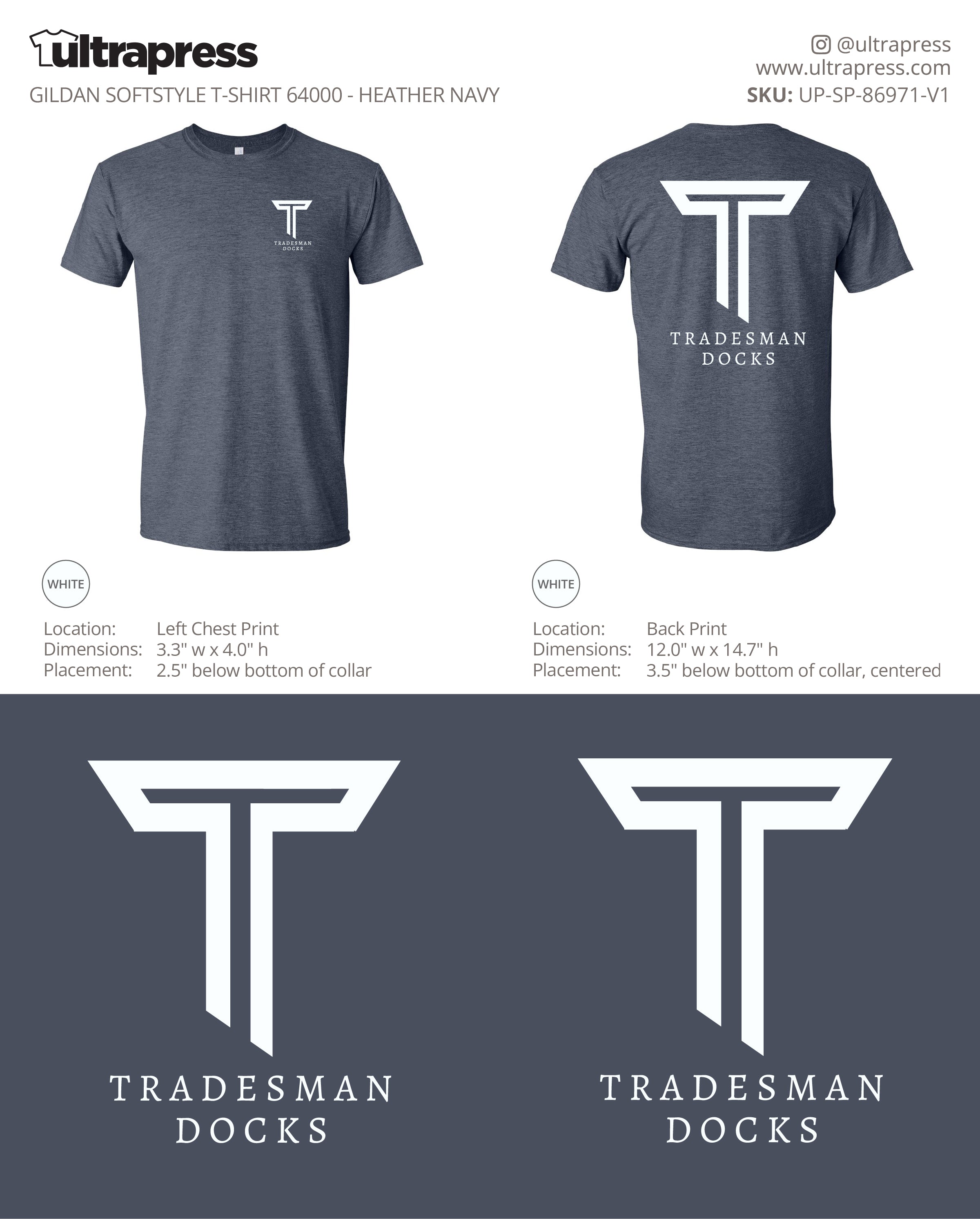 UP-SP-86971 Tradesman Docks - Ally Buchanan - 100 Min Qty - Package Deal (Bulk)