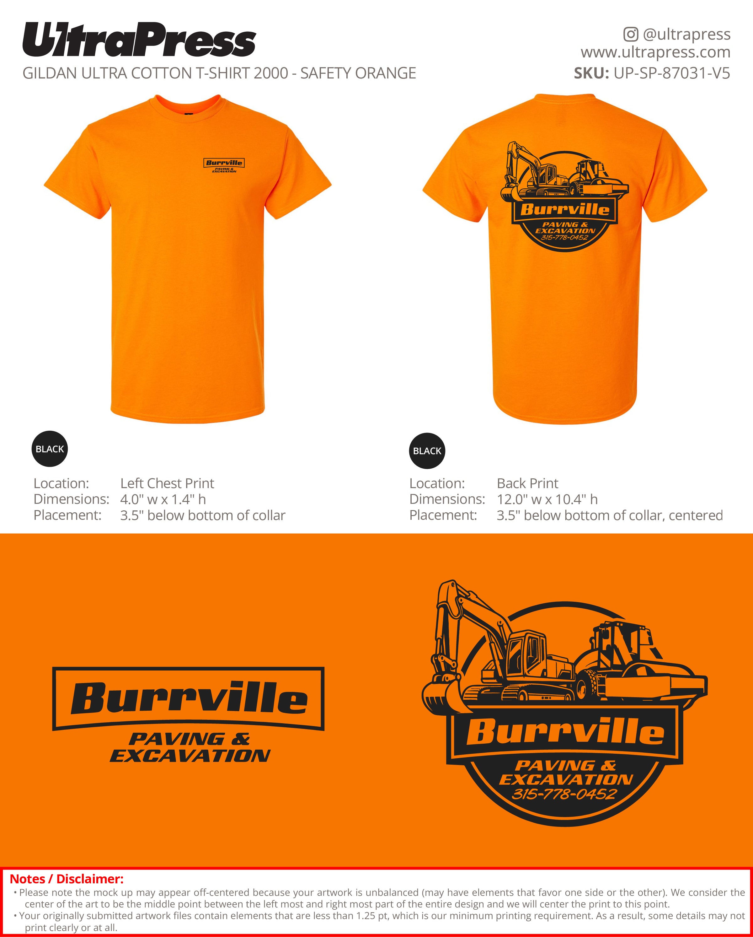 UP-SP-87031 Burrville - Nick Hancock - 100 Min Qty - Package Deal (Bulk)