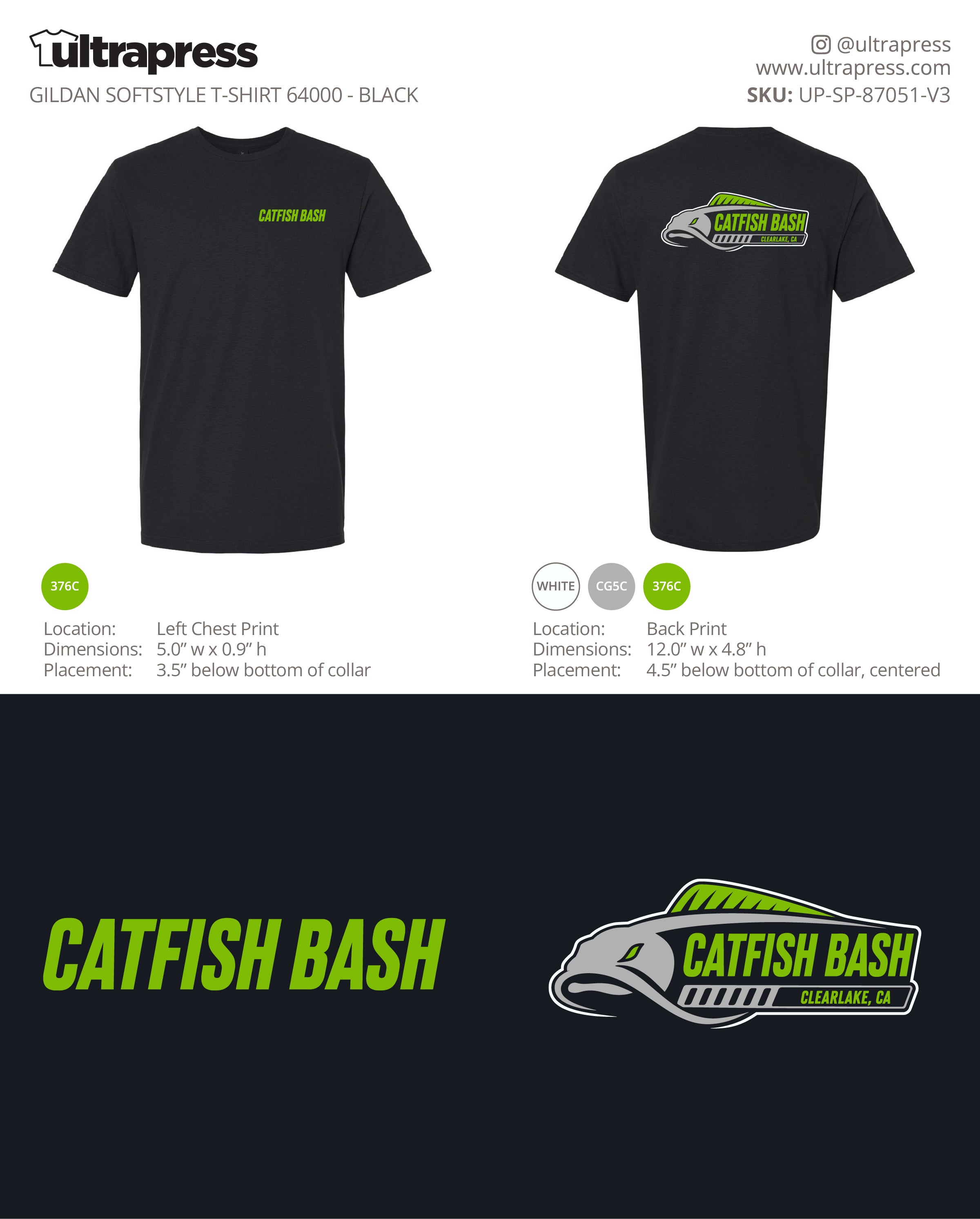 UP-SP-87051 CATFISH BASH - Jacobus Vandenbroek 100 Min Qty (Bulk)