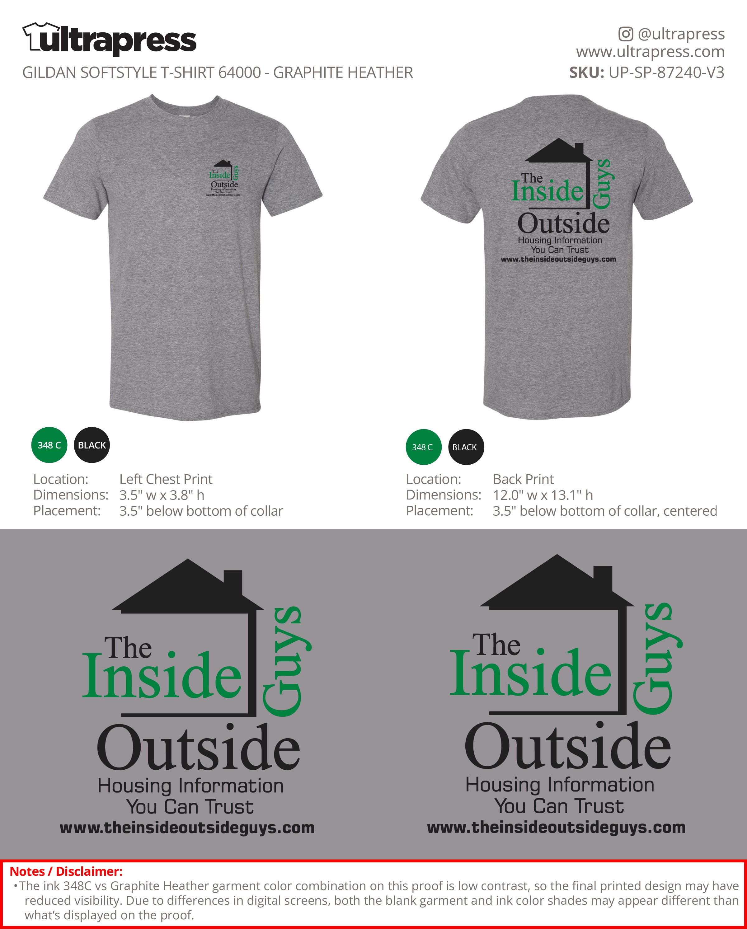 UP-SP-87240 The Inside Outside Guys - Ken Calverley 100 Pieces Package Deal (Bulk)
