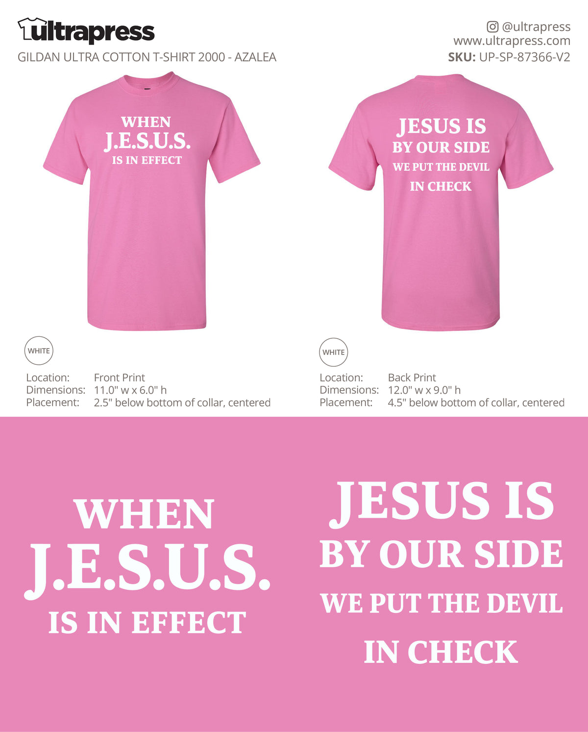 UP-SP-87366 When JESUS is in Effect - Charlie Jordan - 50 Min Qty - Package Deal (Bulk)
