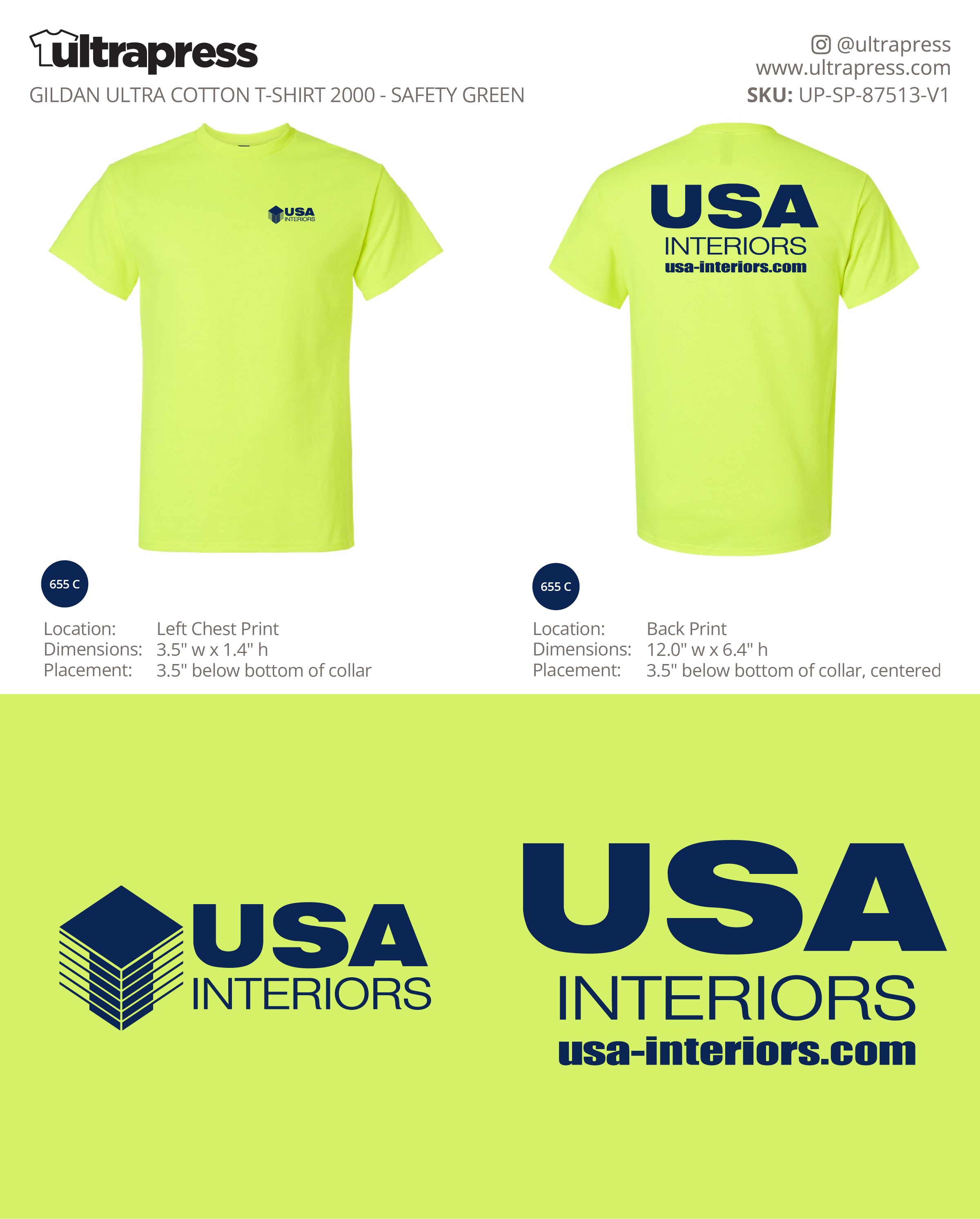 UP-SP-87513 USA Interiors - Justyna Rak-Diaz - 100 Min Qty - Package Deal (Bulk)