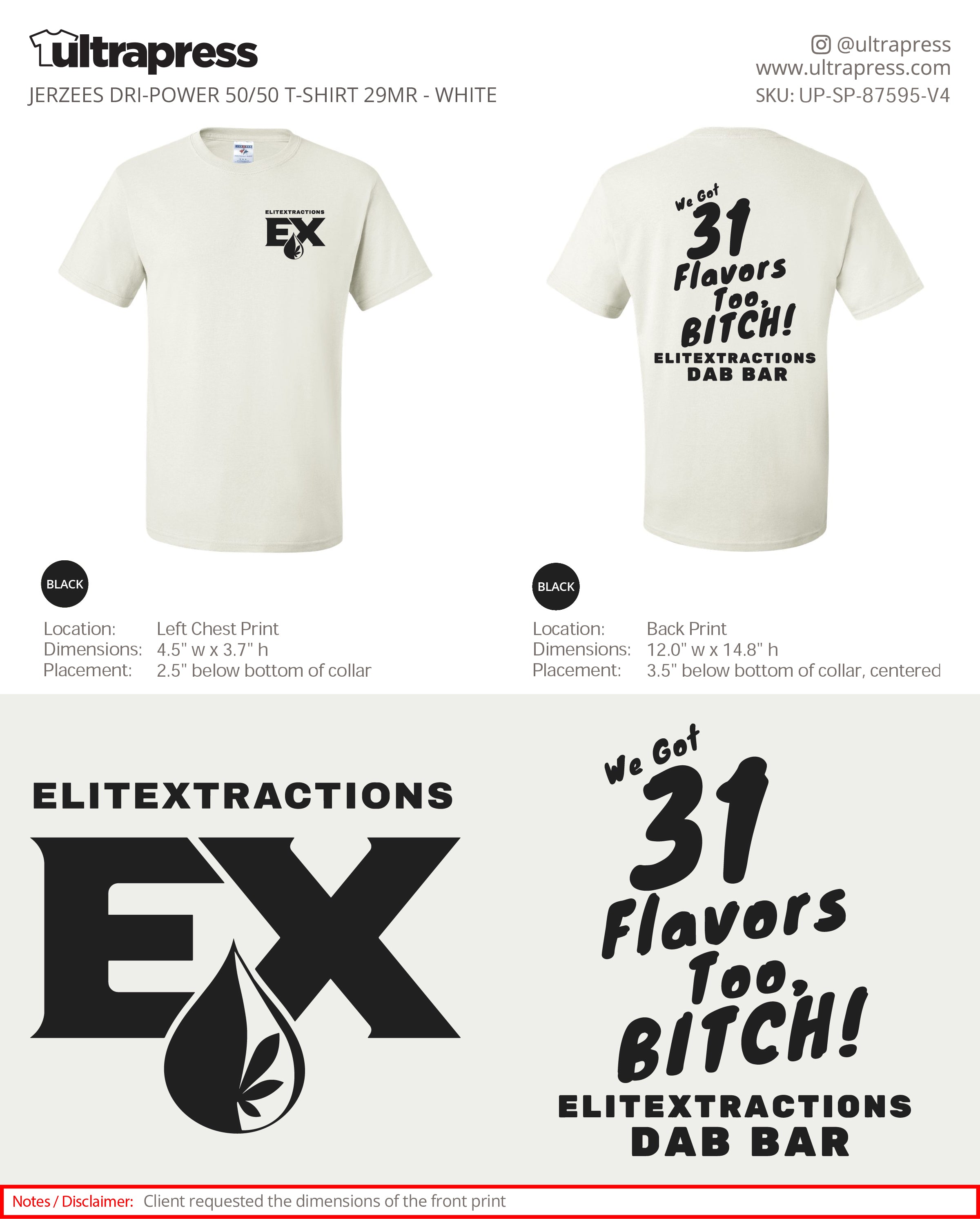 UP-SP-87595 ELITEXTRACTIONS EX - Linda Galan 100 Min Qty (Bulk)