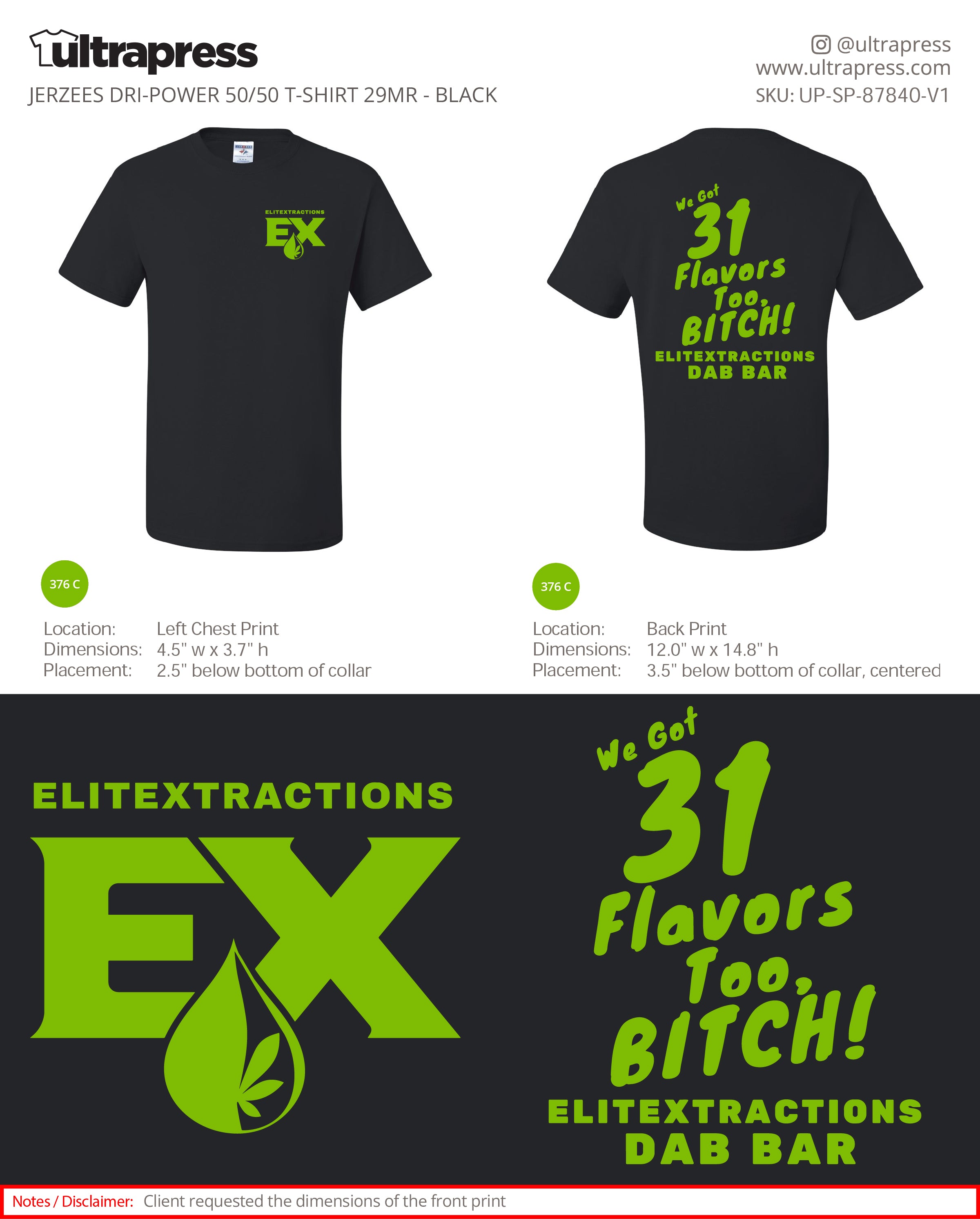 UP-SP-87840 ELITEXTRACTIONS - Linda Galan 100 Min Qty (Bulk)