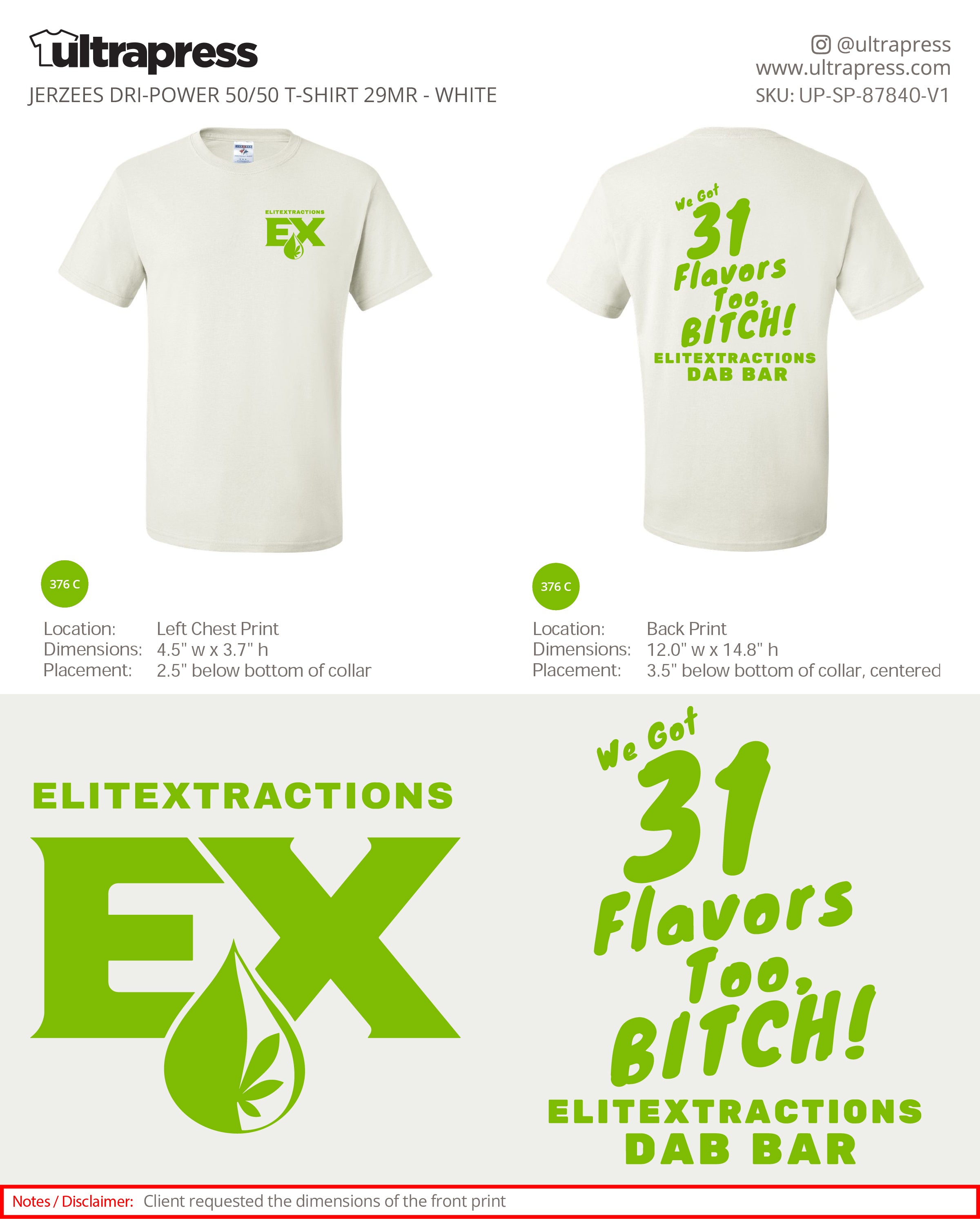 UP-SP-87840 ELITEXTRACTIONS - Linda Galan 100 Min Qty (Bulk)