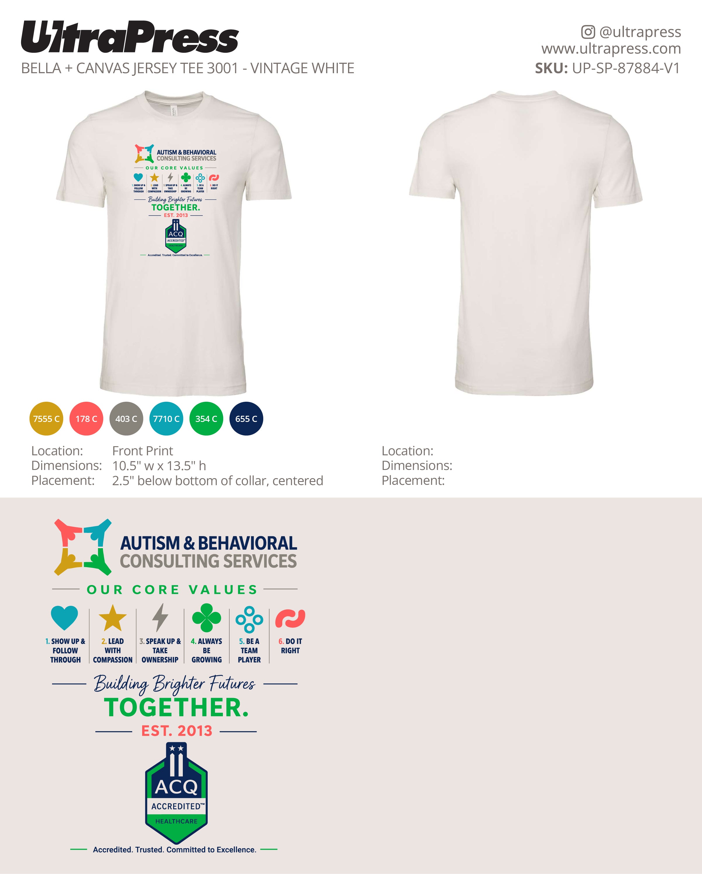 UP-SP-87884 Autism & Behavioral Consulting Services - Veronica P Smith 50 Min Qty (Bulk)