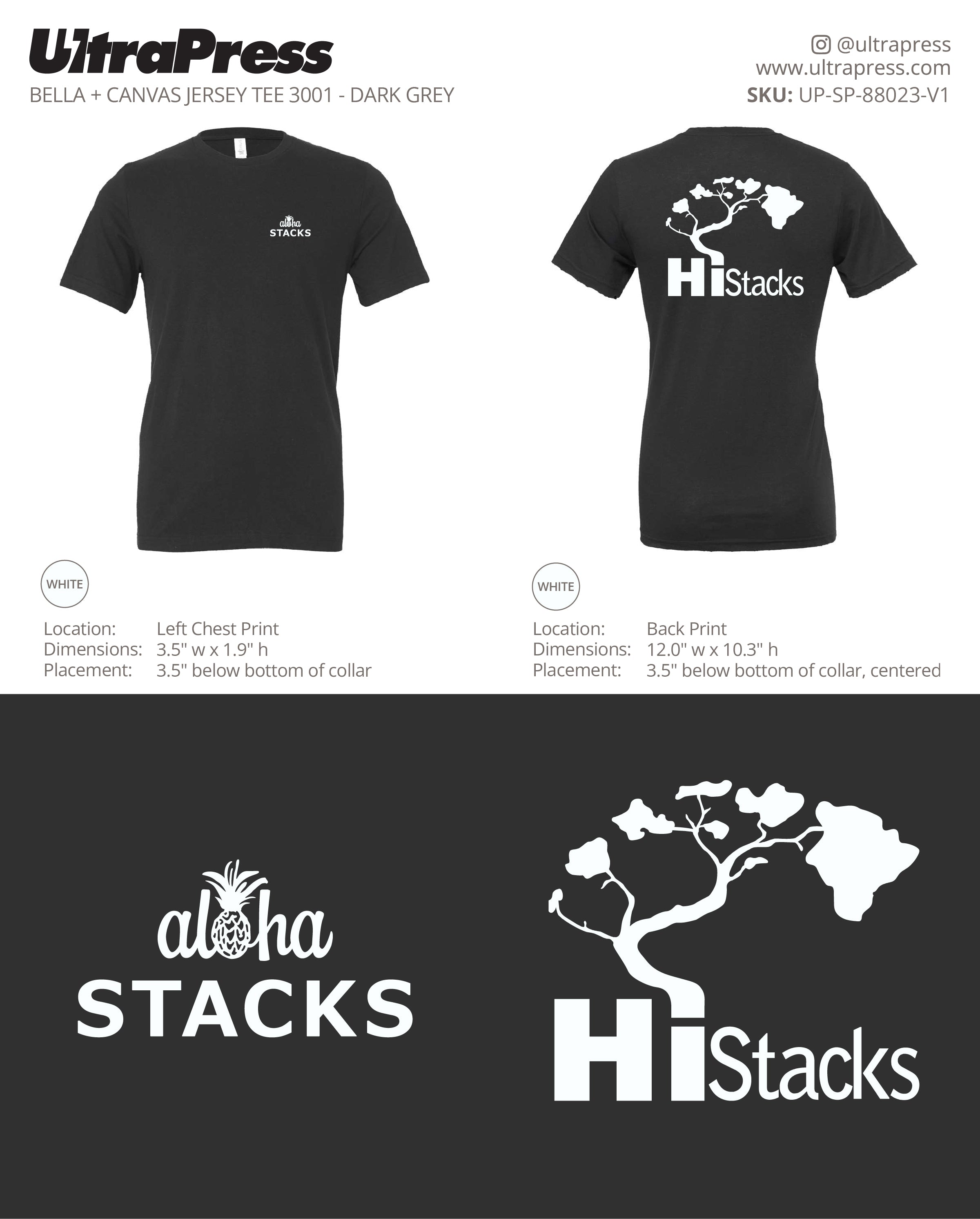 UP-SP-88023 HiStacks (WHITE INK) - Ovita Wijaya 100 Pieces Package Deal (Bulk)