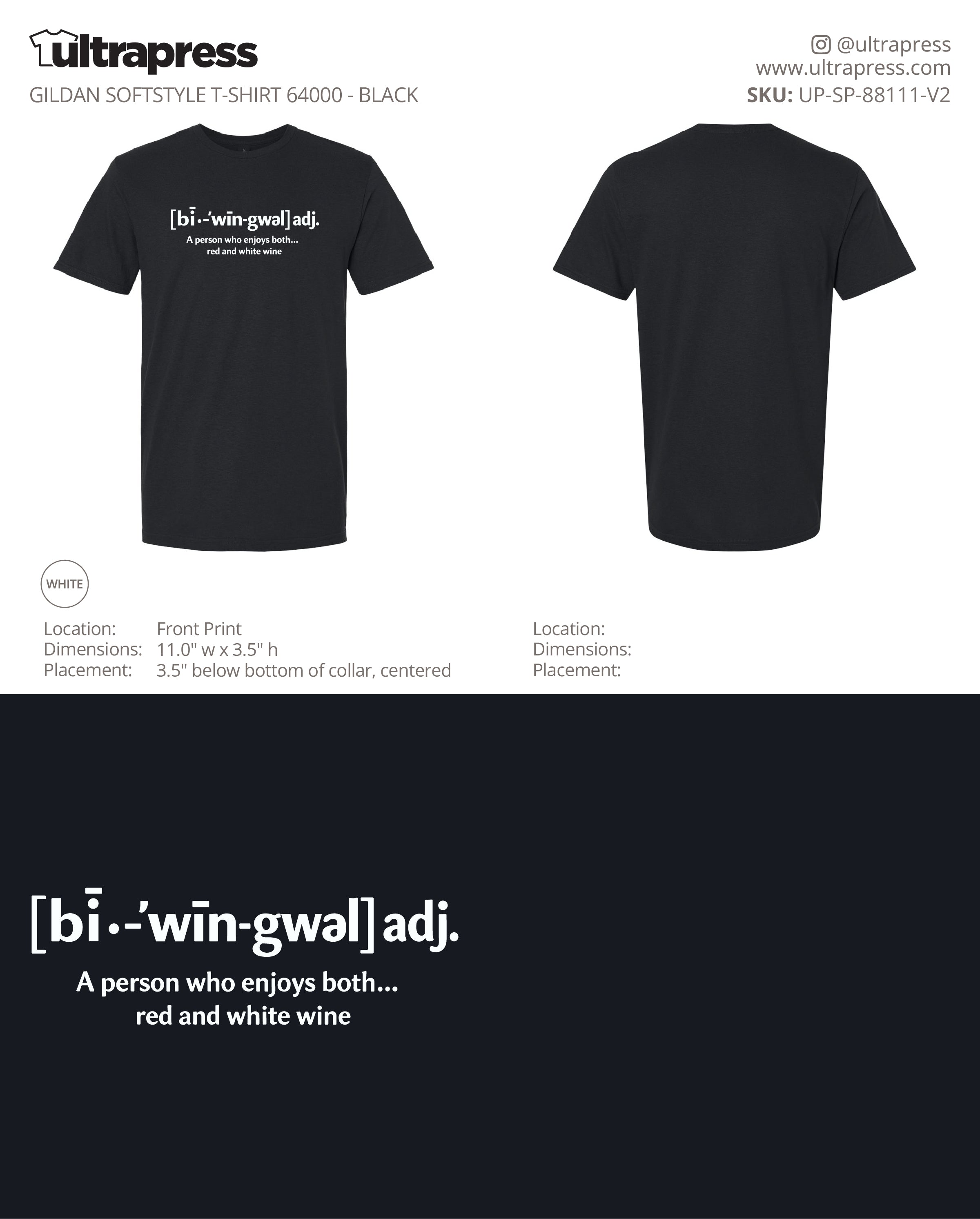 UP-SP-88111 bi-win-gwal - Shawn Metcalf - 100 Min Qty - Package Deal (Bulk)