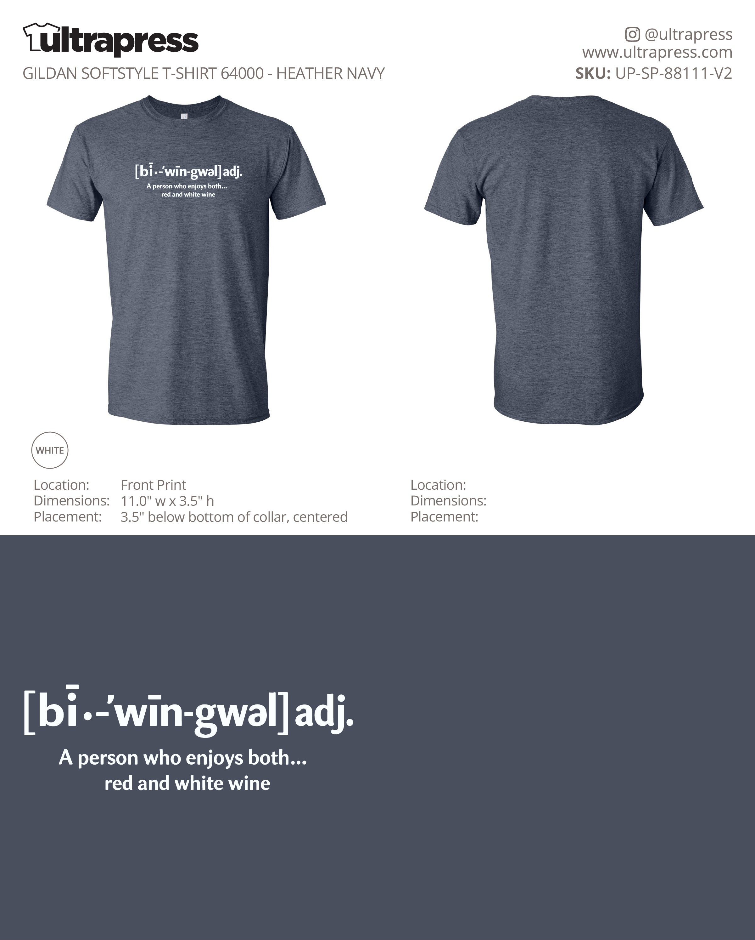UP-SP-88111 bi-win-gwal - Shawn Metcalf - 100 Min Qty - Package Deal (Bulk)