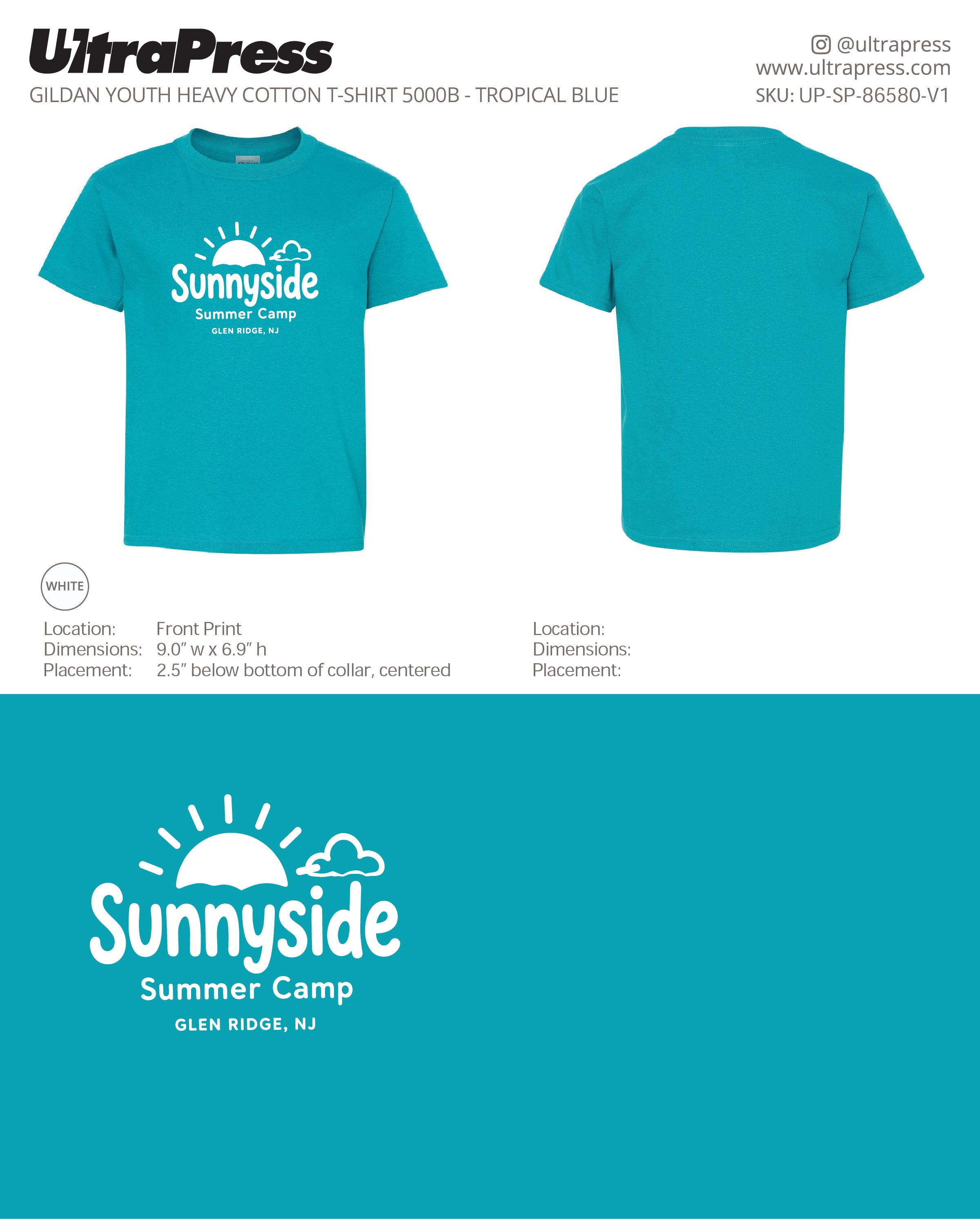 UP-SP-86580 Sunnyside Summer Camp - Julia Singh - 100 Min Qty - Package Deal (Bulk)
