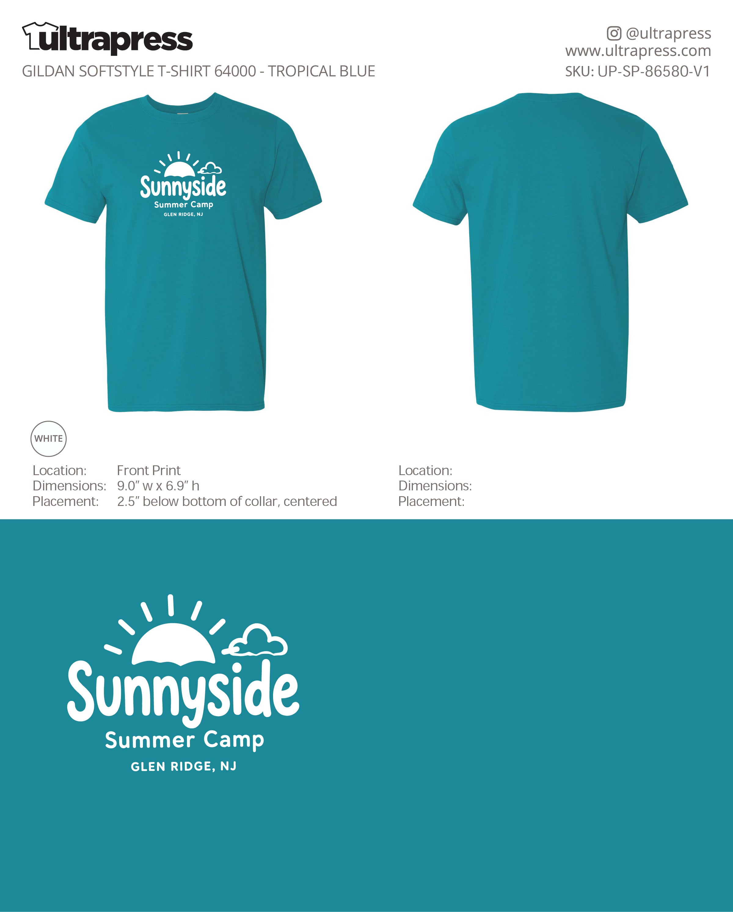 UP-SP-86580 Sunnyside Summer Camp - Julia Singh - 100 Min Qty - Package Deal (Bulk)