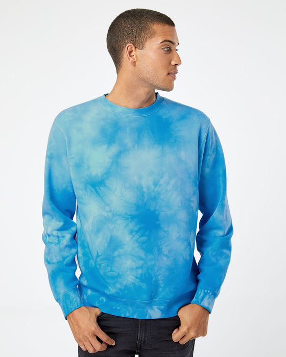 Unisex Midweight Tie-Dyed Sweatshirt - PRM3500TD