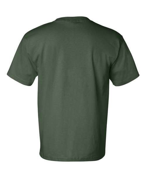 USA-Made Short Sleeve T-Shirt with a Pocket - 7100