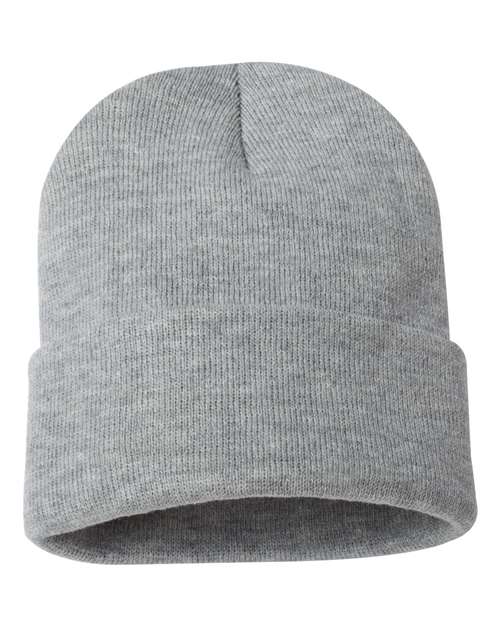 Solid 12" Cuffed Beanie - SP12