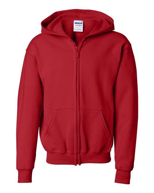 Heavy Blend™ Youth Full-Zip Hooded Sweatshirt - 18600B