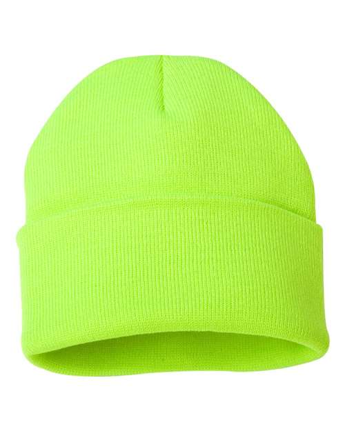 Solid 12" Cuffed Beanie - SP12