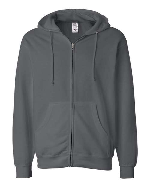 Midweight Full-Zip Hooded Sweatshirt - SS4500Z