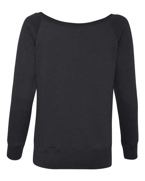 Women’s Sponge Fleece Wide Neck Sweatshirt - 7501