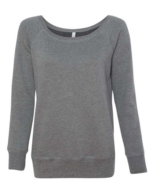 Women’s Sponge Fleece Wide Neck Sweatshirt - 7501
