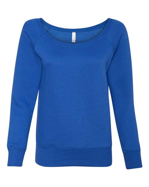 Women’s Sponge Fleece Wide Neck Sweatshirt - 7501