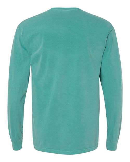Garment-Dyed Heavyweight Long Sleeve T-Shirt - 6014