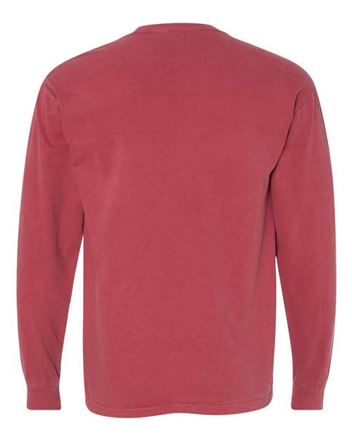 Garment-Dyed Heavyweight Long Sleeve Pocket T-Shirt - 4410