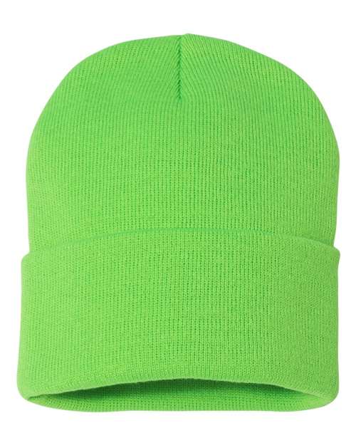 Solid 12" Cuffed Beanie - SP12