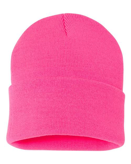 Solid 12" Cuffed Beanie - SP12