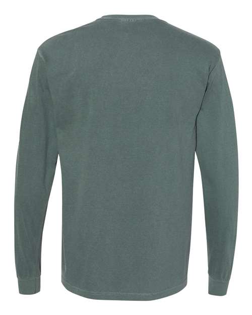Garment-Dyed Heavyweight Long Sleeve T-Shirt - 6014