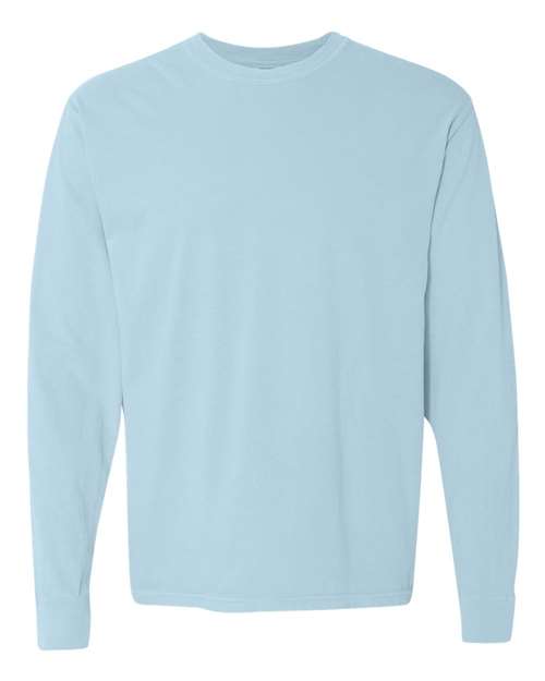 Garment-Dyed Heavyweight Long Sleeve T-Shirt - 6014