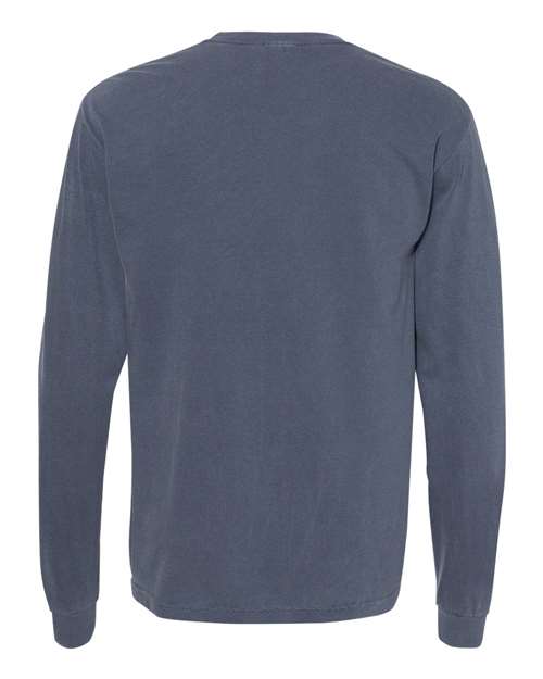 Garment-Dyed Heavyweight Long Sleeve T-Shirt - 6014