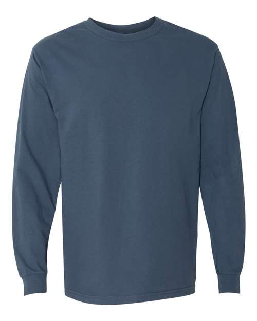 Garment-Dyed Heavyweight Long Sleeve T-Shirt - 6014